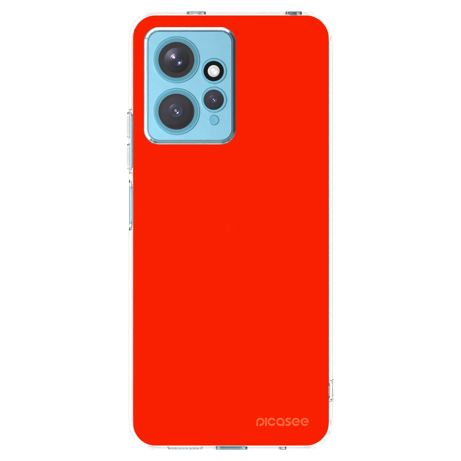 Picasee husă transparentă din silicon pentru Xiaomi Redmi Note 12 4G - Maranello Red