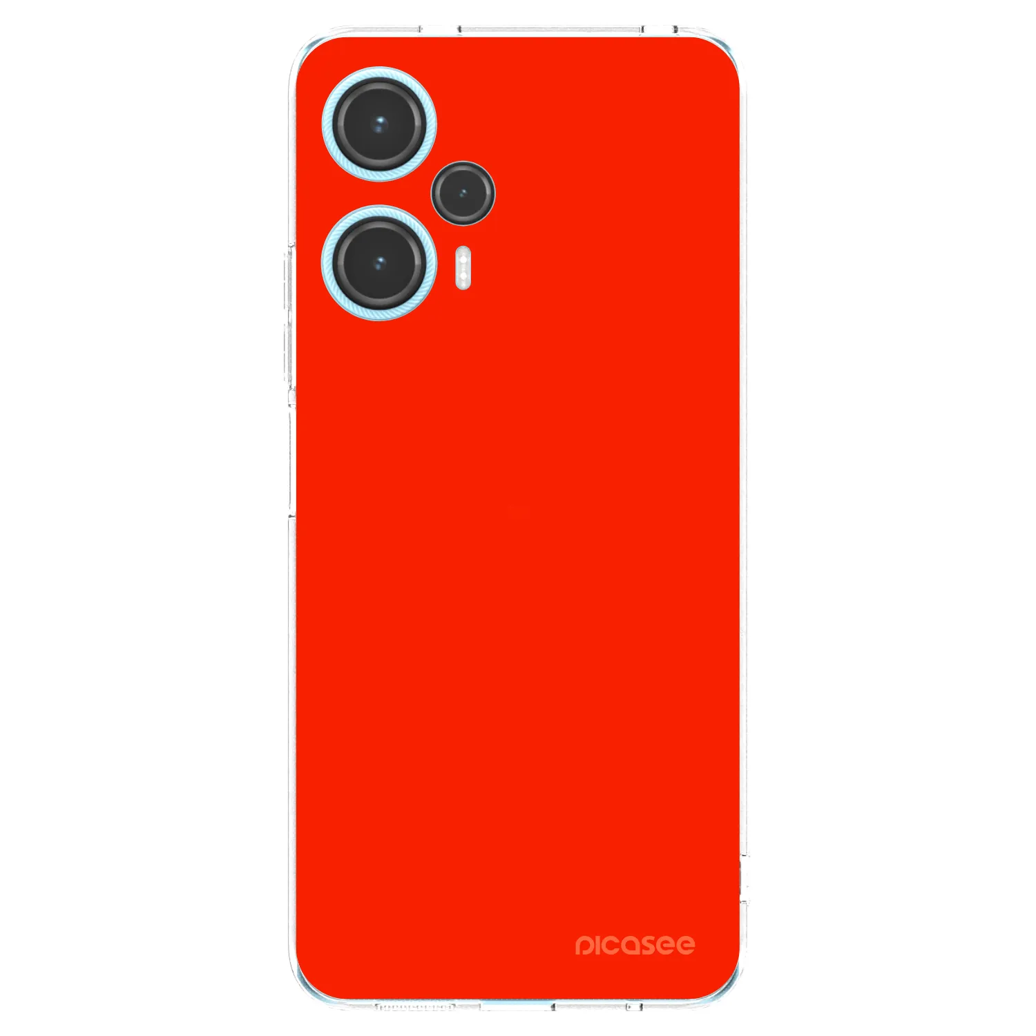 Picasee husă transparentă din silicon pentru Xiaomi Poco F5 - Maranello Red