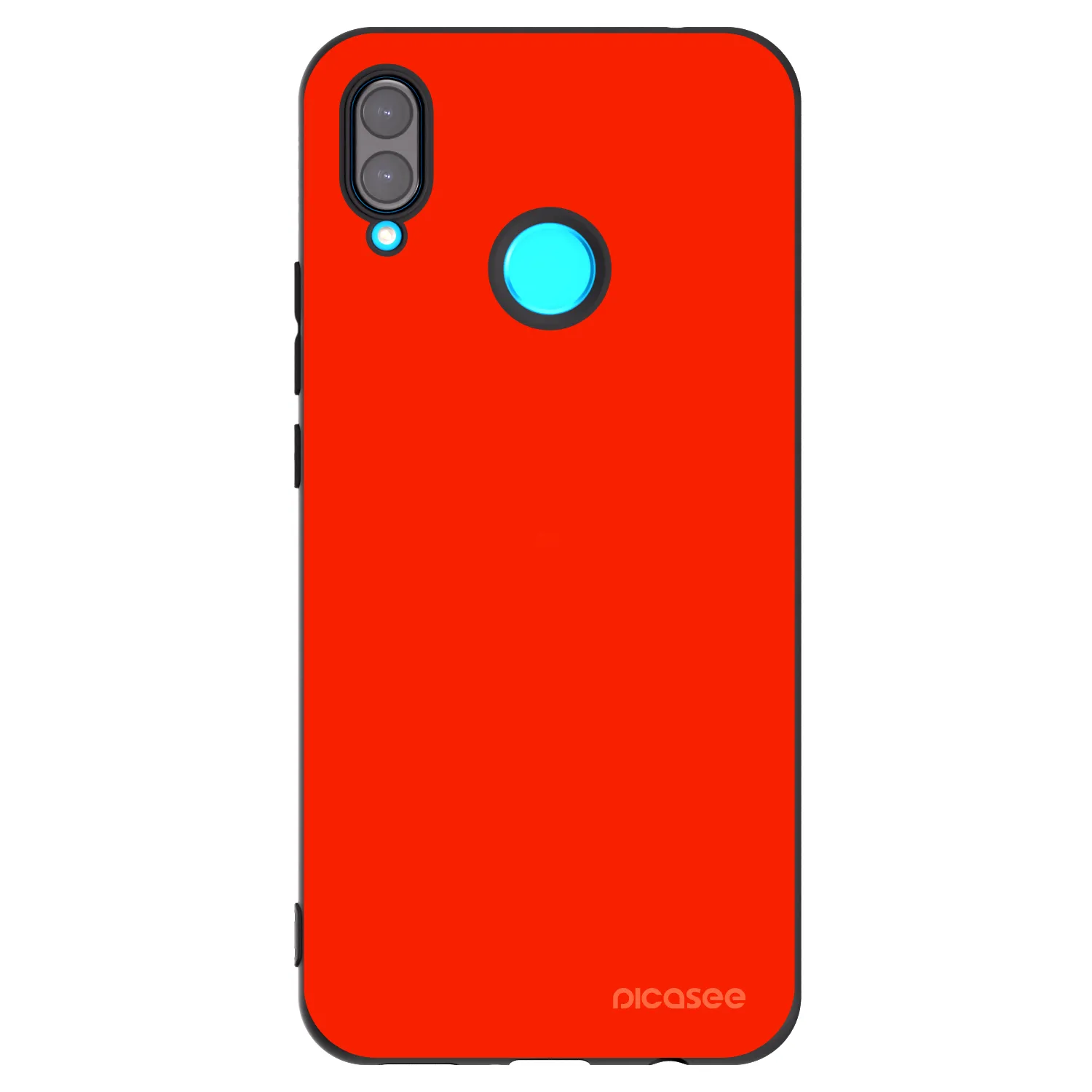 Picasee husă neagră din silicon pentru Huawei Nova 3i - Maranello Red