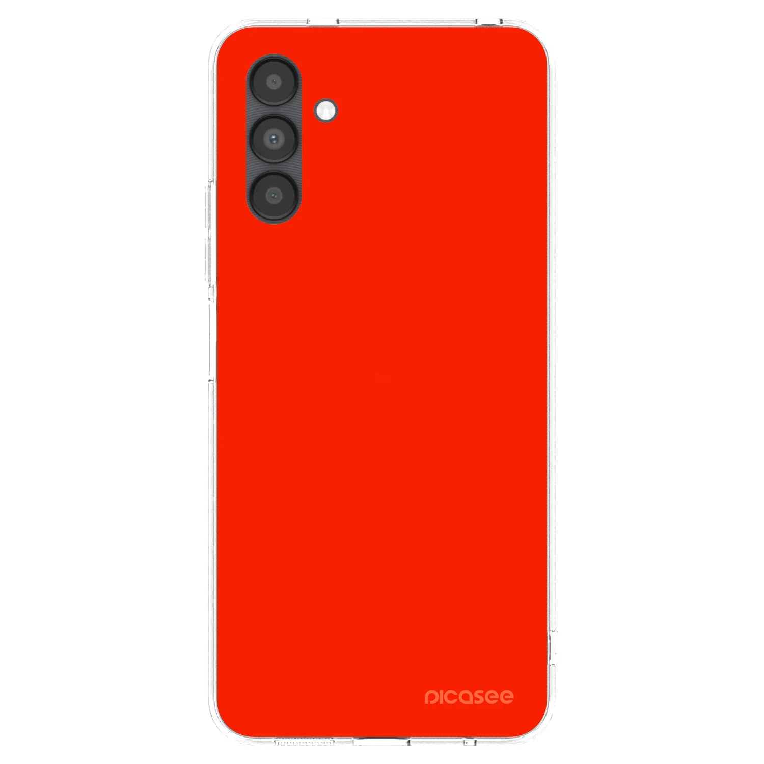 Picasee husă transparentă din silicon pentru Samsung Galaxy A04s A047F - Maranello Red