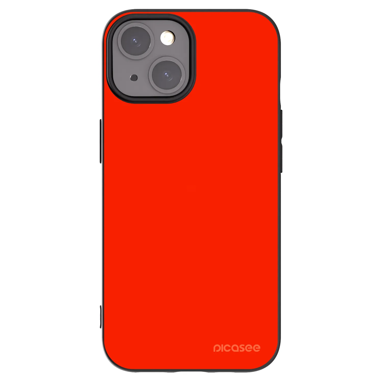 Picasee husă neagră din silicon pentru Apple iPhone 15 - Maranello Red