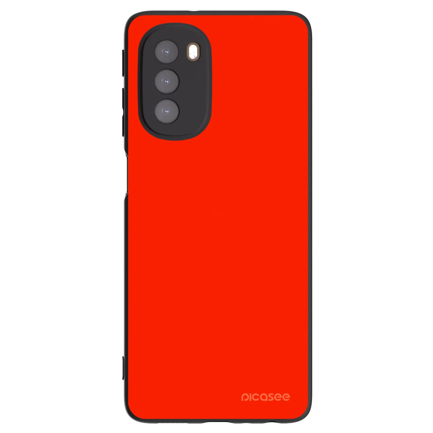 Picasee husă neagră din silicon pentru Motorola Moto G51 - Maranello Red