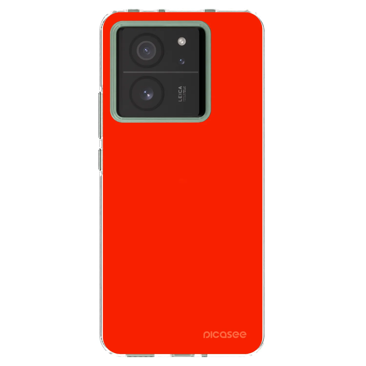 Picasee husă transparentă din silicon pentru Xiaomi 13T Pro - Maranello Red
