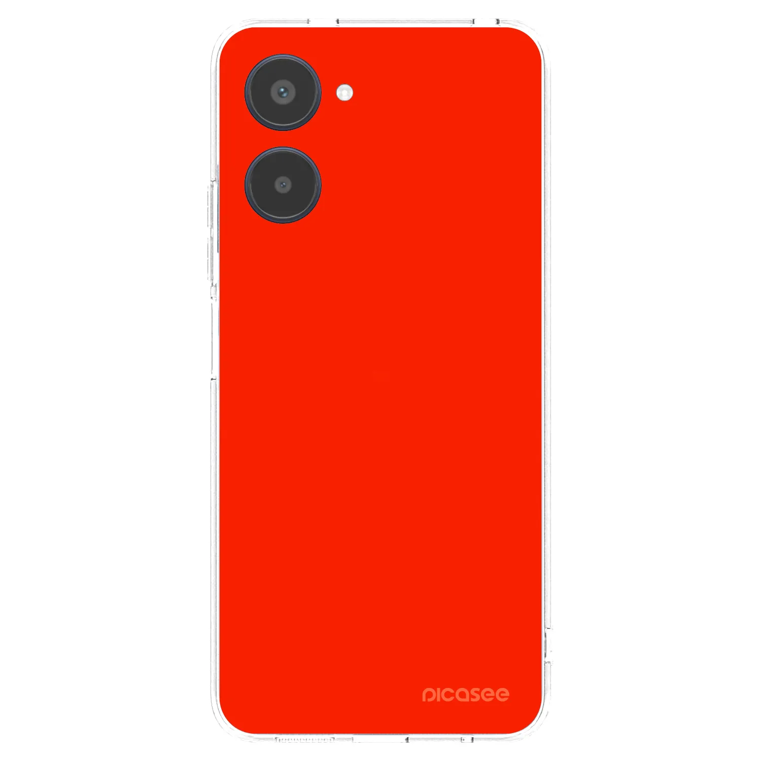 Picasee husă transparentă din silicon pentru Realme 10 4G - Maranello Red