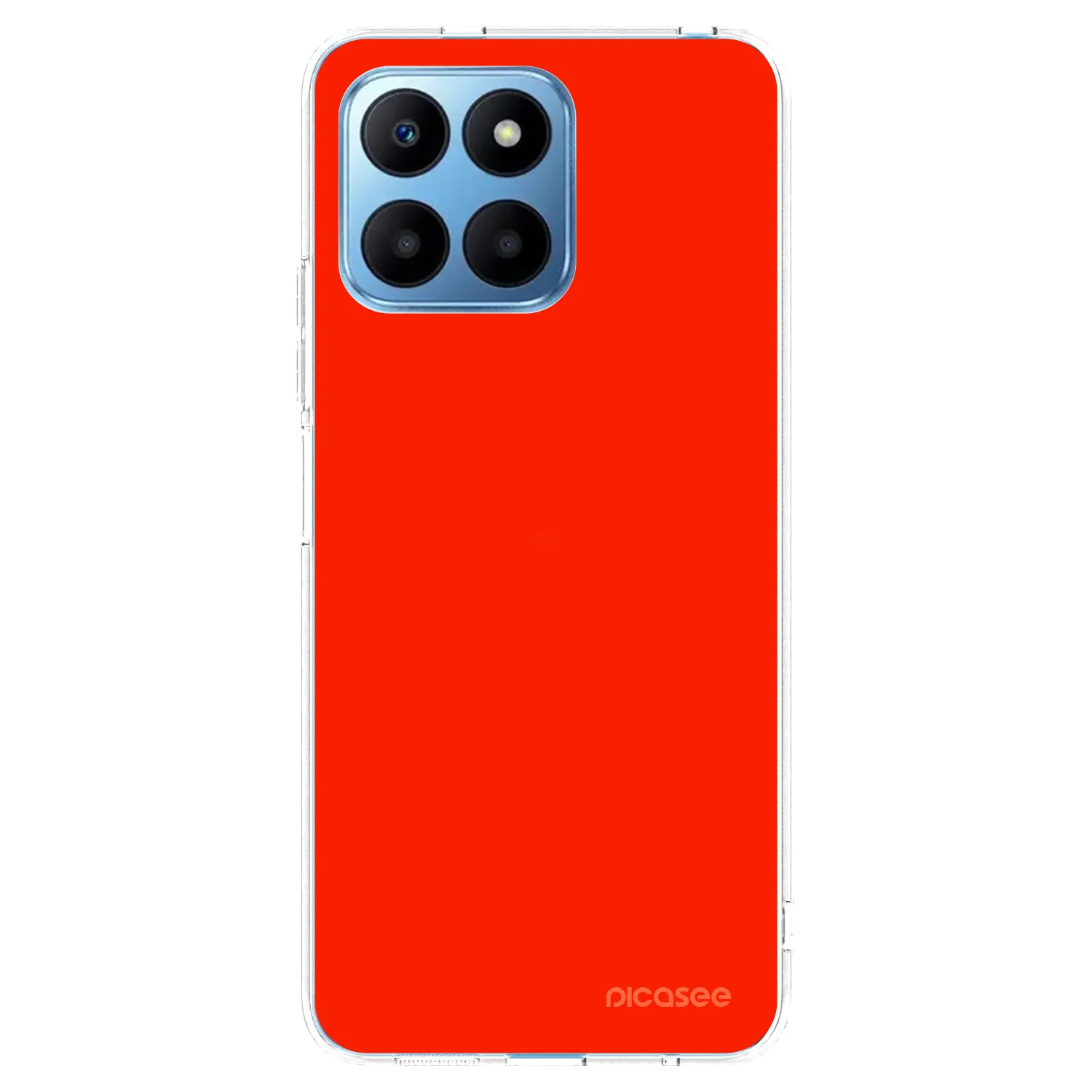 Picasee husă transparentă din silicon pentru Honor 70 Lite - Maranello Red