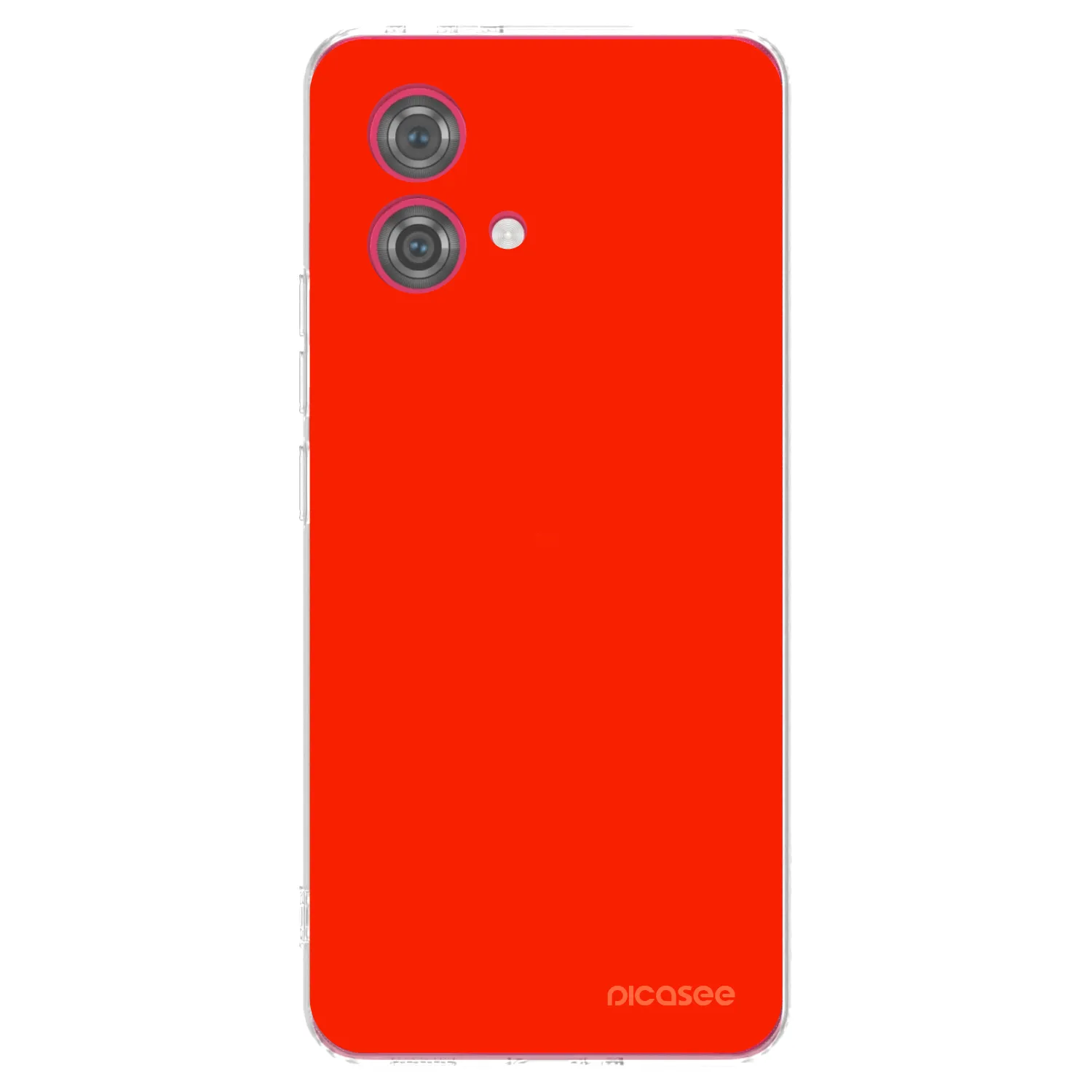 Picasee husă transparentă din silicon pentru Motorola Moto G84 5G - Maranello Red