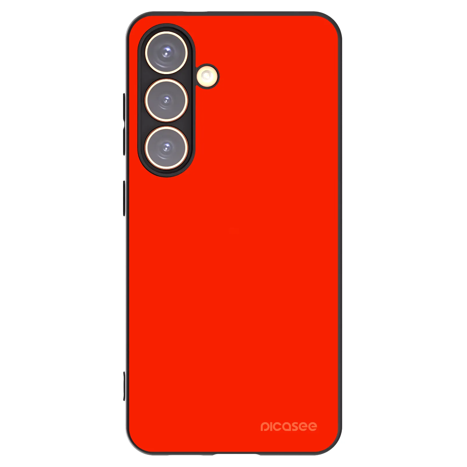 Picasee husă neagră din silicon pentru Samsung Galaxy S24 S921B 5G - Maranello Red