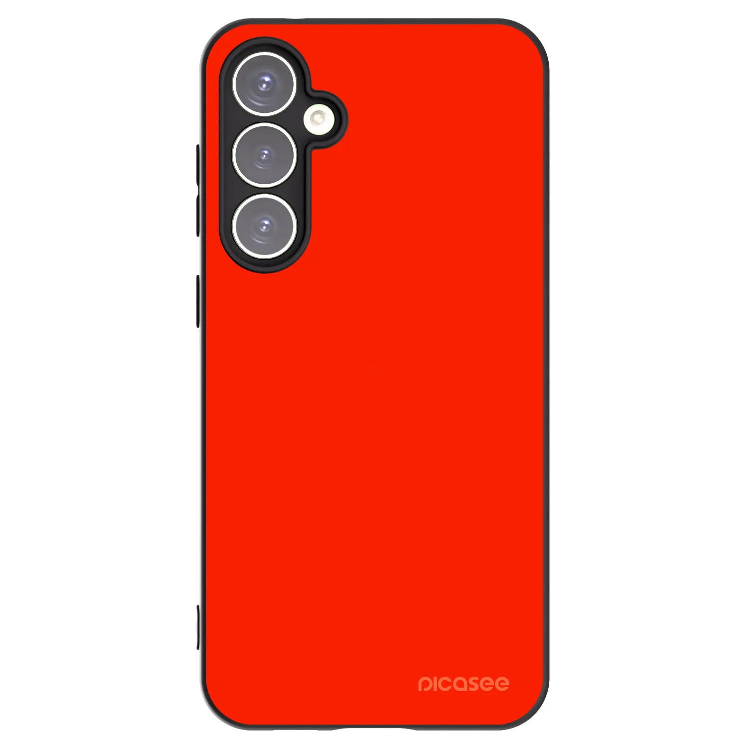 Picasee husă neagră din silicon pentru Samsung Galaxy S23 FE S711B - Maranello Red
