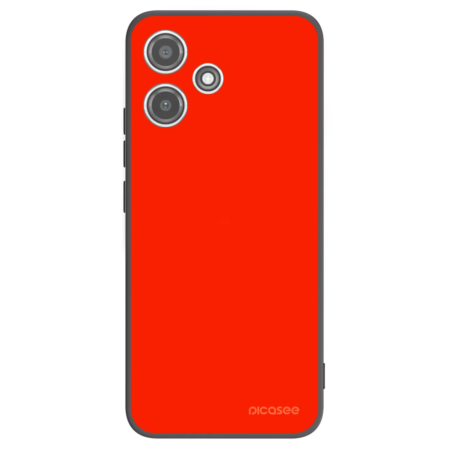 Picasee husă neagră din silicon pentru Xiaomi Redmi 12 5G - Maranello Red