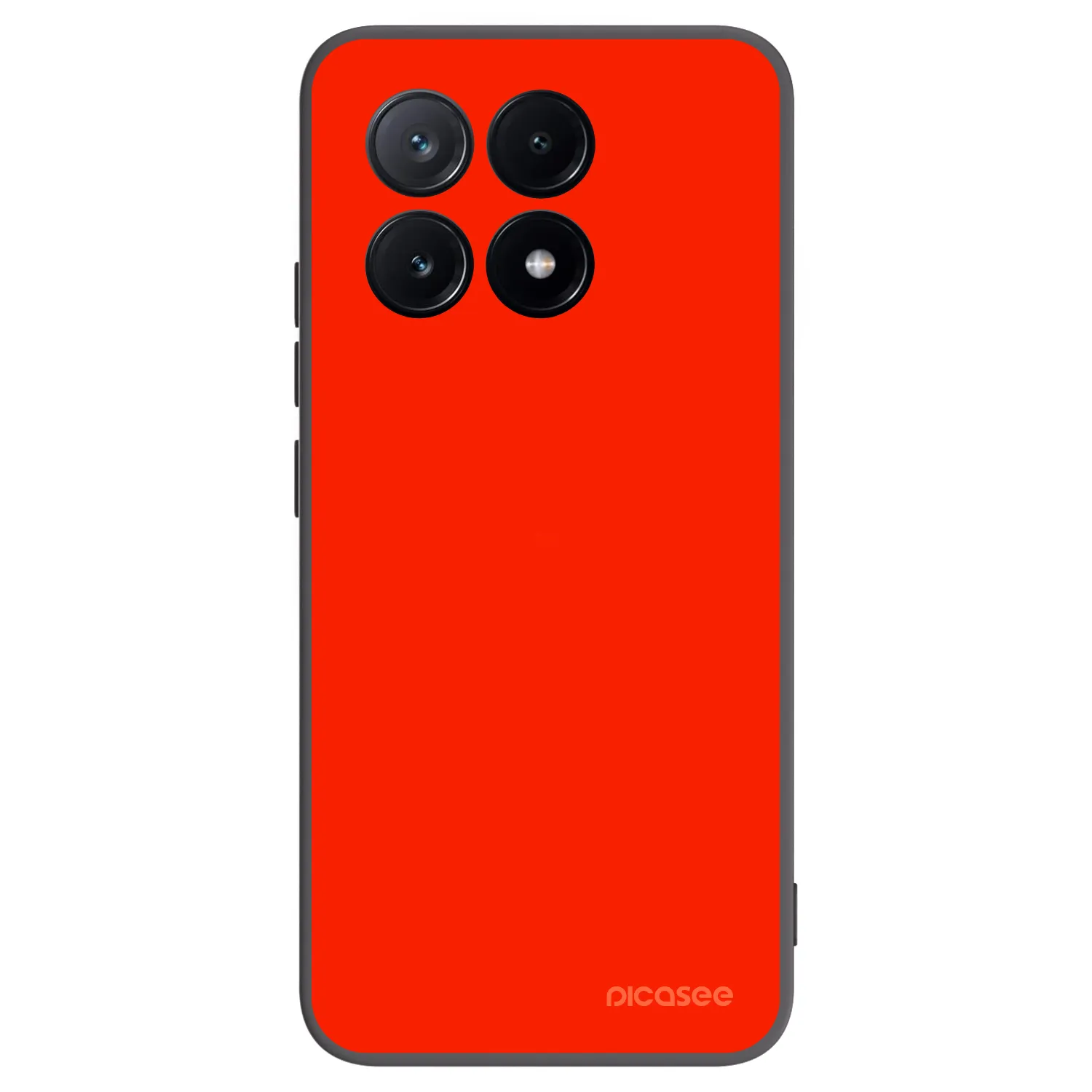 Picasee husă neagră din silicon pentru Xiaomi Poco X6 Pro - Maranello Red