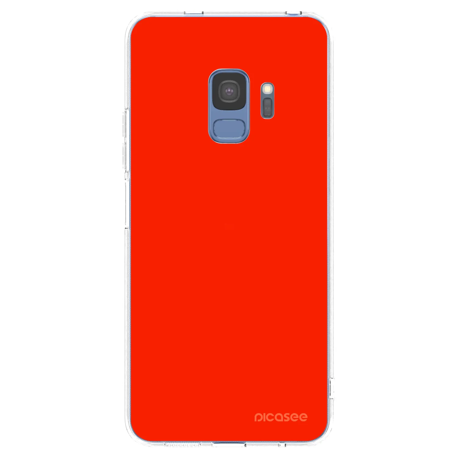 Picasee husă transparentă din silicon pentru Samsung Galaxy S9 G960F - Maranello Red