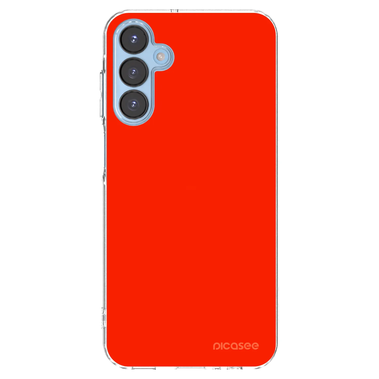 Picasee husă transparentă din silicon pentru Samsung Galaxy A15 A156B 5G - Maranello Red