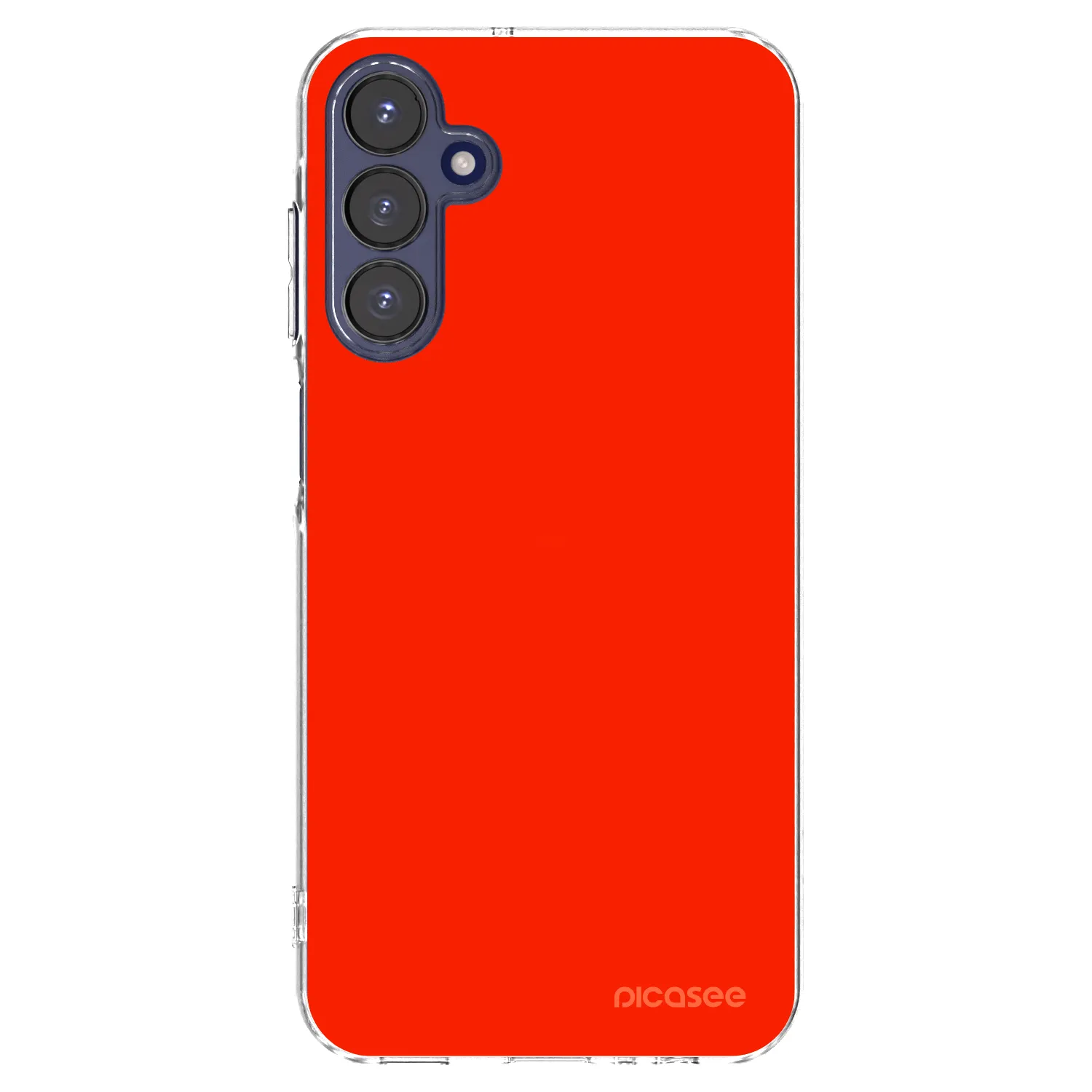 Picasee husă transparentă din silicon pentru Samsung Galaxy A15 A155F 4G - Maranello Red