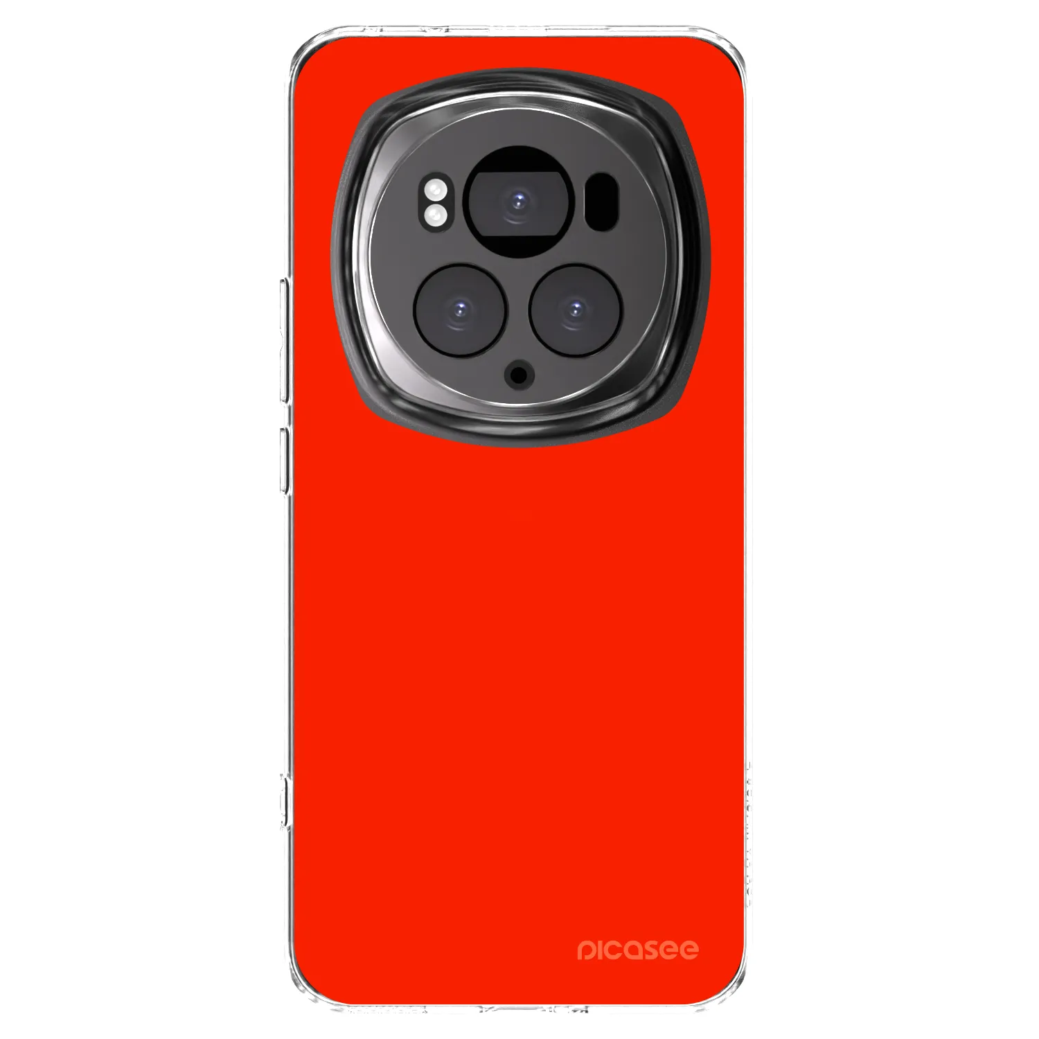 Picasee husă transparentă din silicon pentru Honor Magic6 Pro - Maranello Red