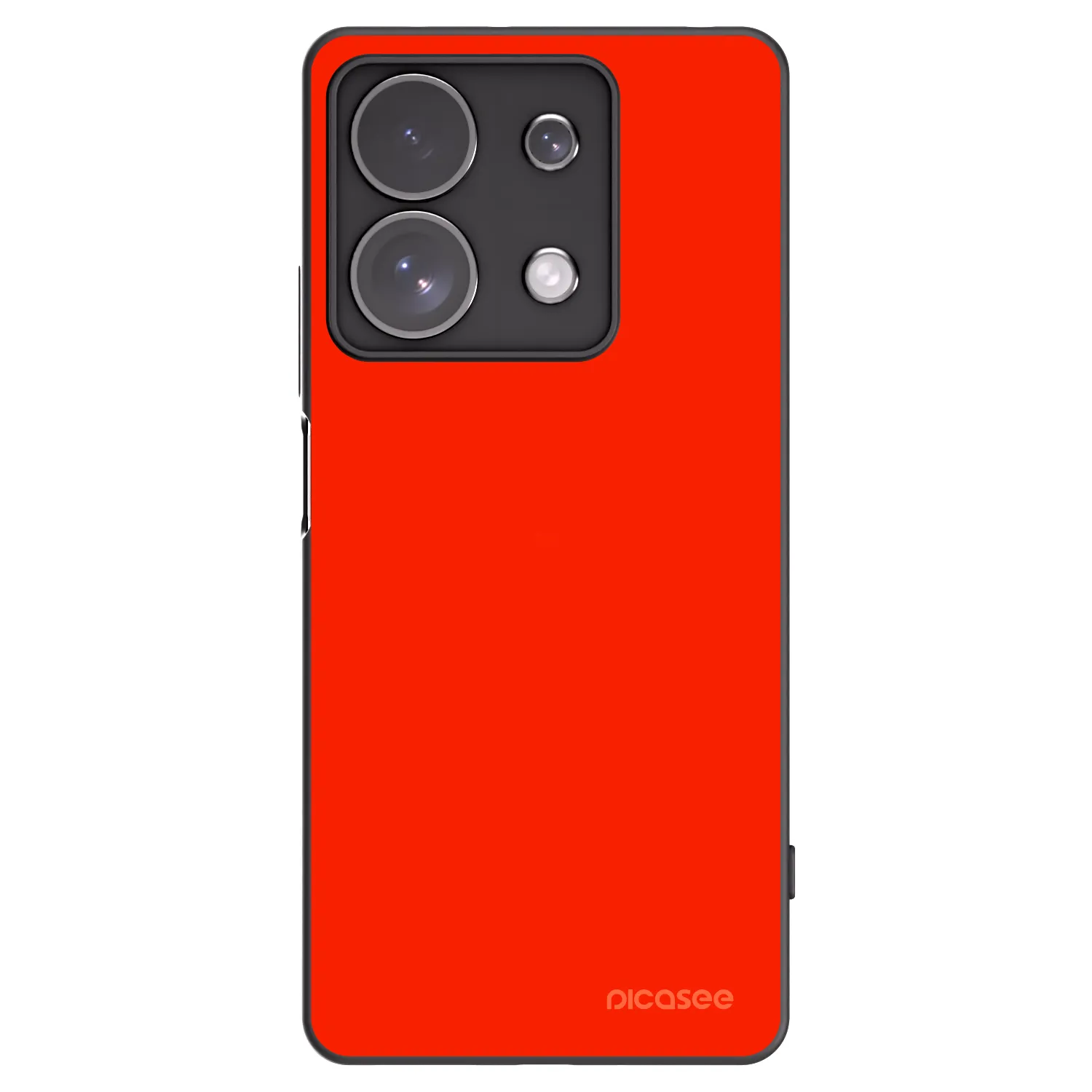 Picasee husă neagră din silicon pentru Xiaomi Redmi Note 13 Pro 4G - Maranello Red