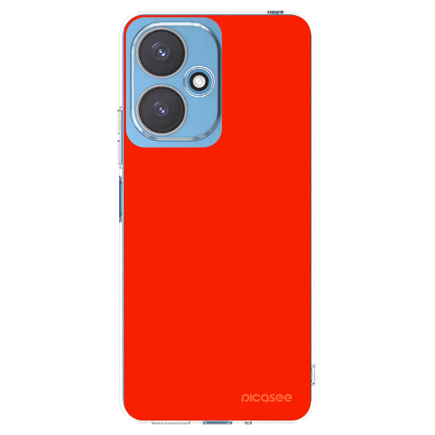 Picasee husă transparentă din silicon pentru Xiaomi Redmi 13C 5G - Maranello Red