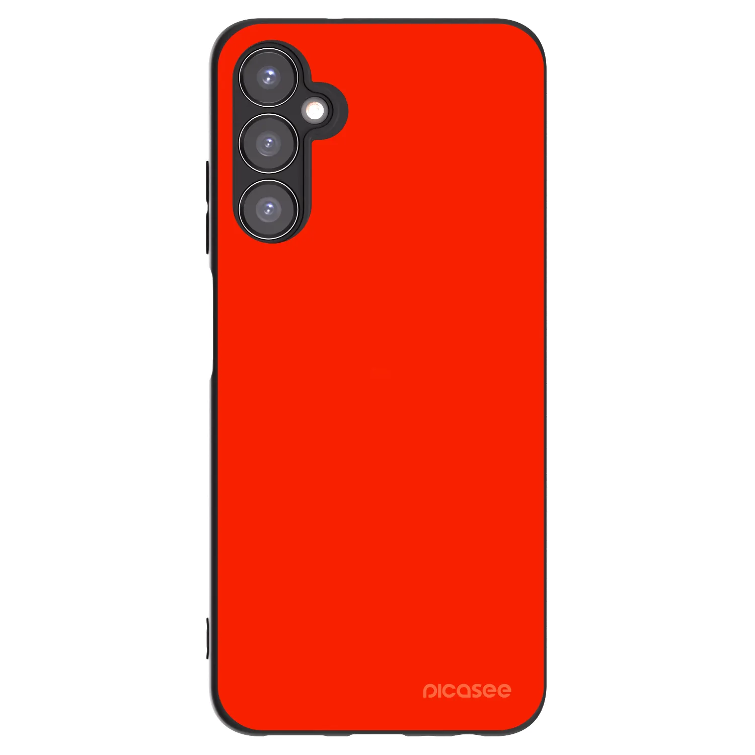 Picasee husă neagră din silicon pentru Samsung Galaxy A05s A057G - Maranello Red