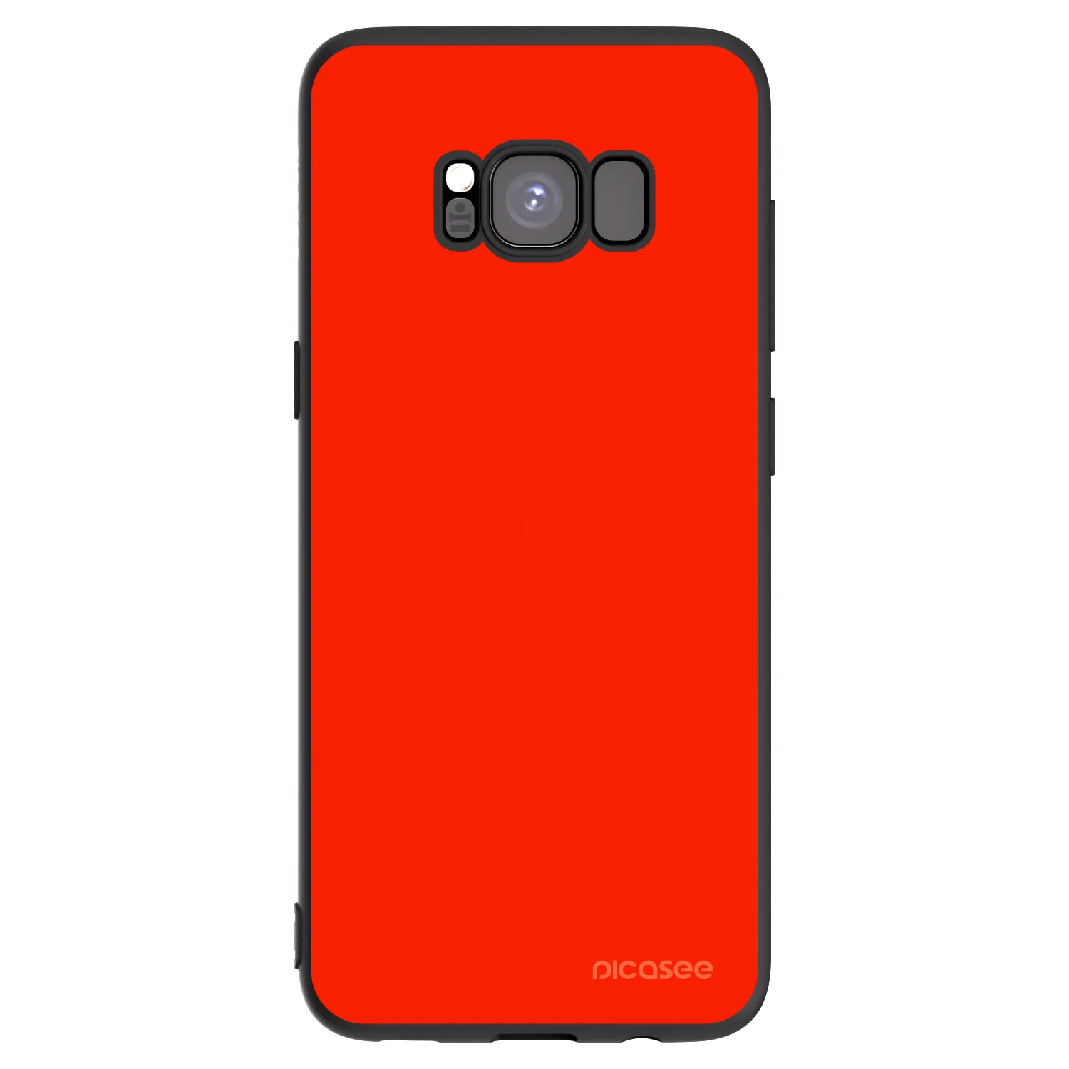 Picasee husă neagră din silicon pentru Samsung Galaxy S8 G950F - Maranello Red