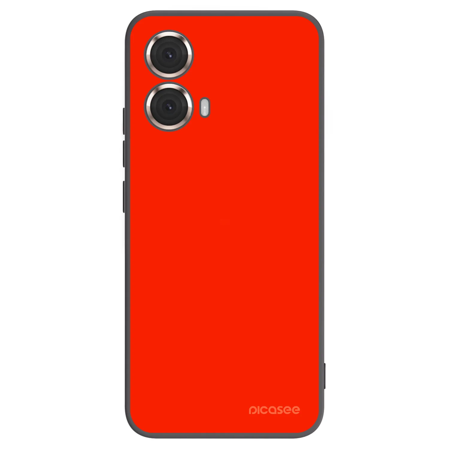 Picasee husă neagră din silicon pentru Motorola Moto G85 - Maranello Red