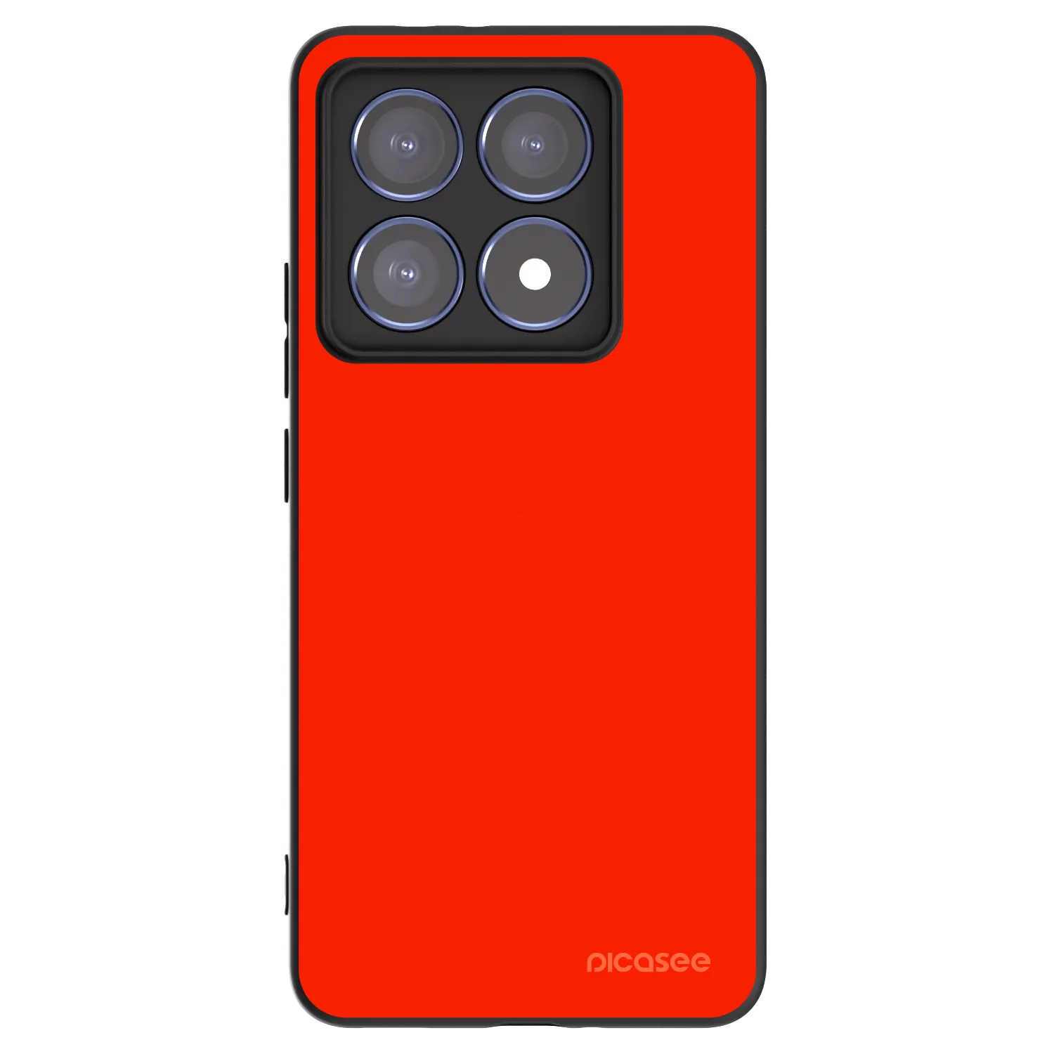 Picasee husă neagră din silicon pentru Xiaomi 14T Pro - Maranello Red