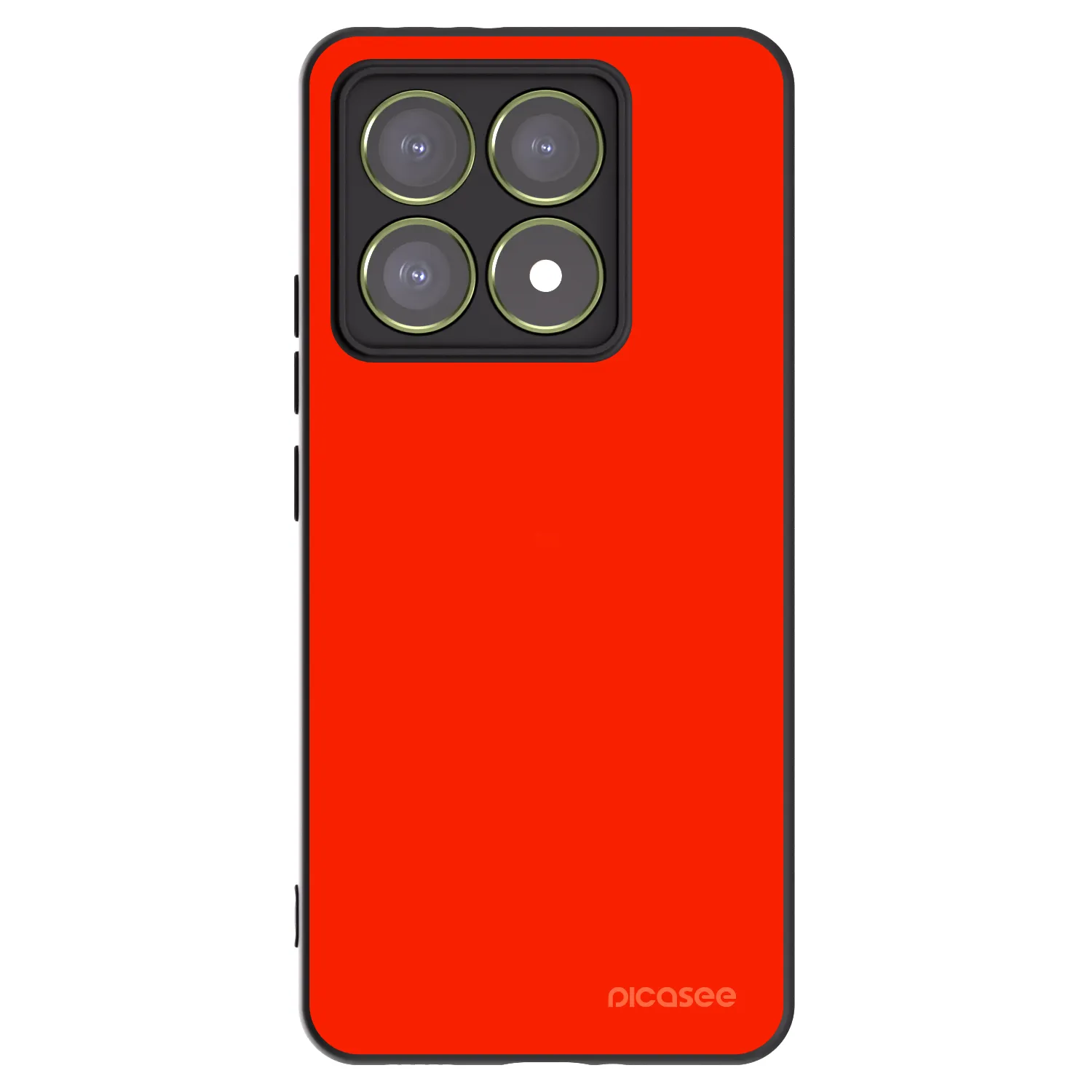 Picasee husă neagră din silicon pentru Xiaomi 14T - Maranello Red