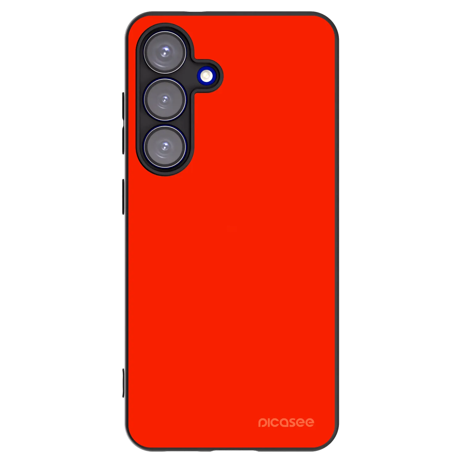 Picasee husă neagră din silicon pentru Samsung Galaxy S25 5G - Maranello Red
