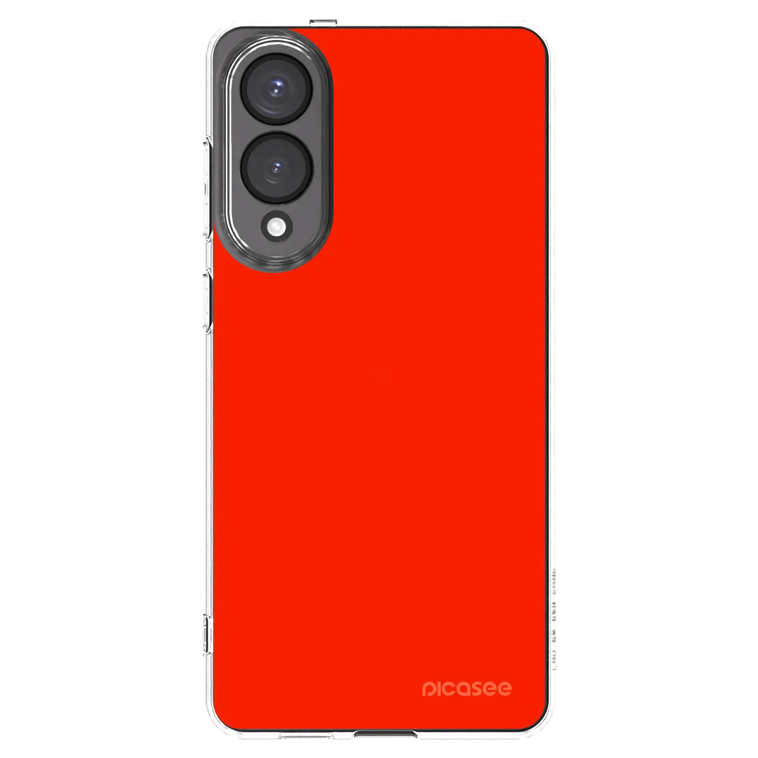Picasee husă transparentă din silicon pentru Samsung Galaxy S25 Edge 5G - Maranello Red