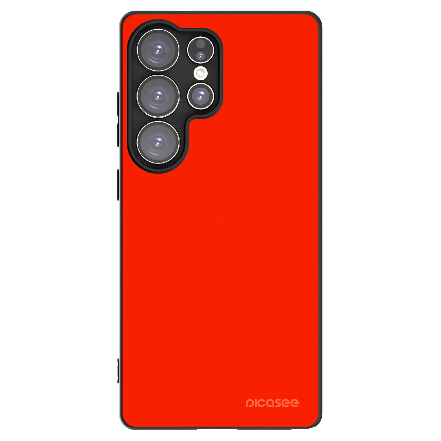 Picasee husă neagră din silicon pentru Samsung Galaxy S25 Ultra 5G - Maranello Red