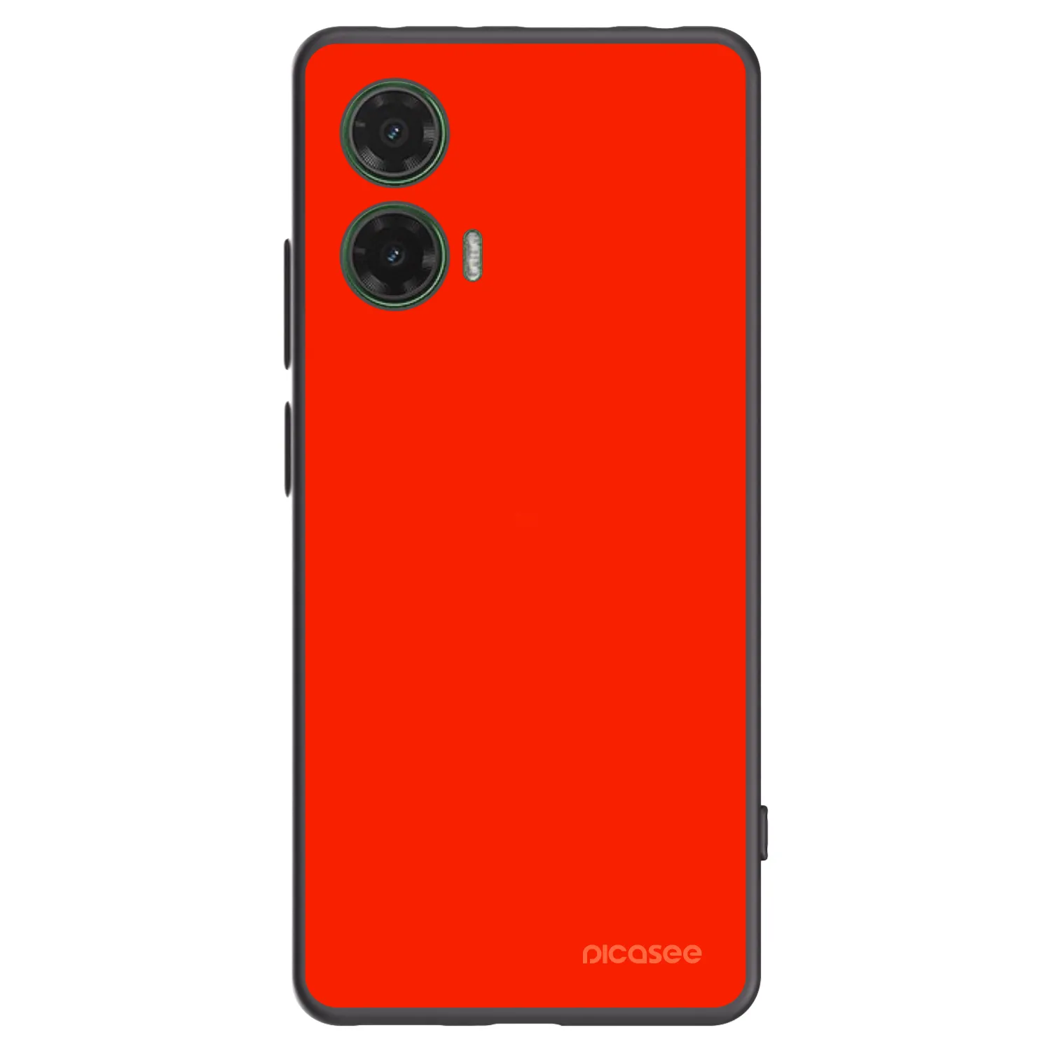 Picasee husă neagră din silicon pentru Motorola Moto G35 5G - Maranello Red