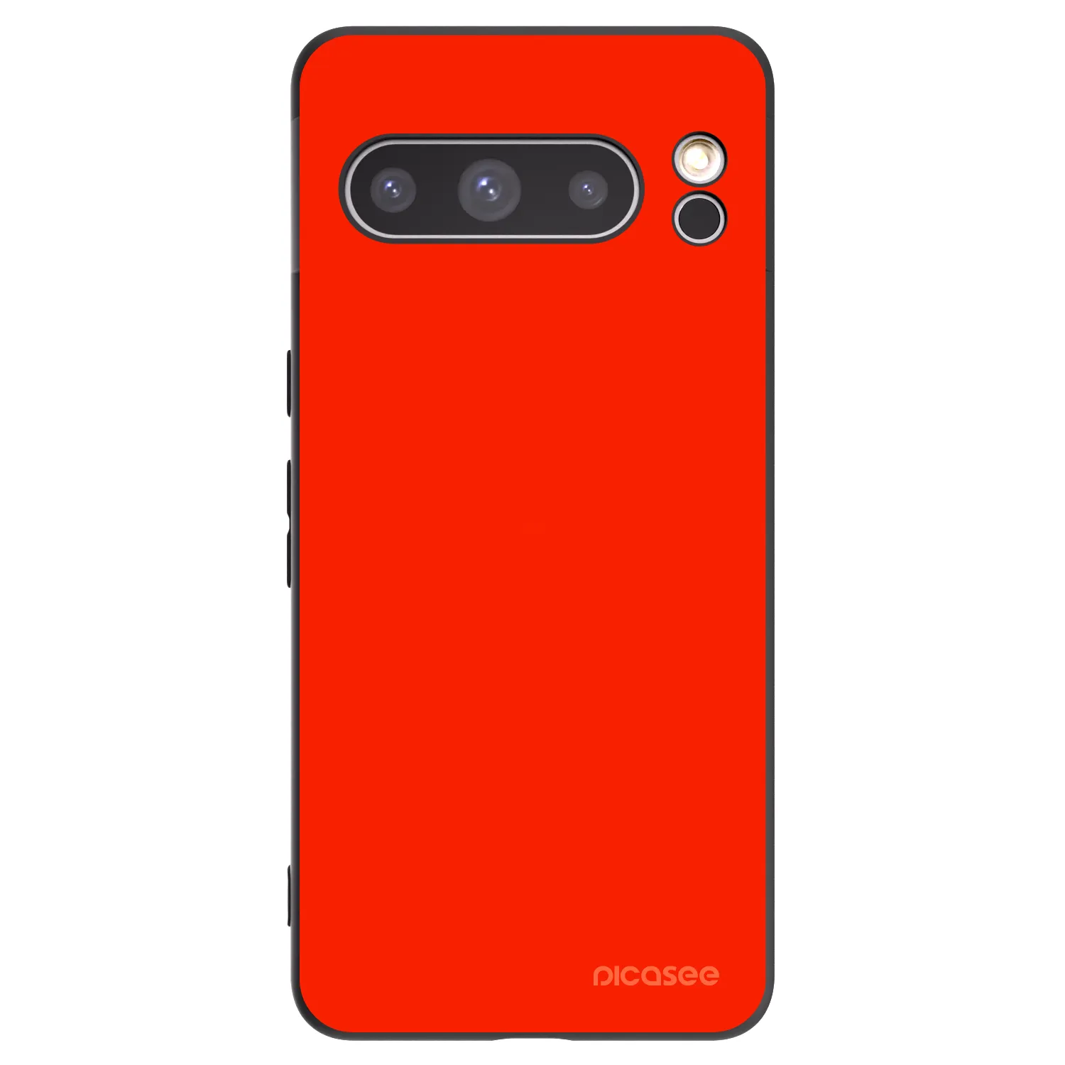 Picasee husă neagră din silicon pentru Google Pixel 8 Pro - Maranello Red
