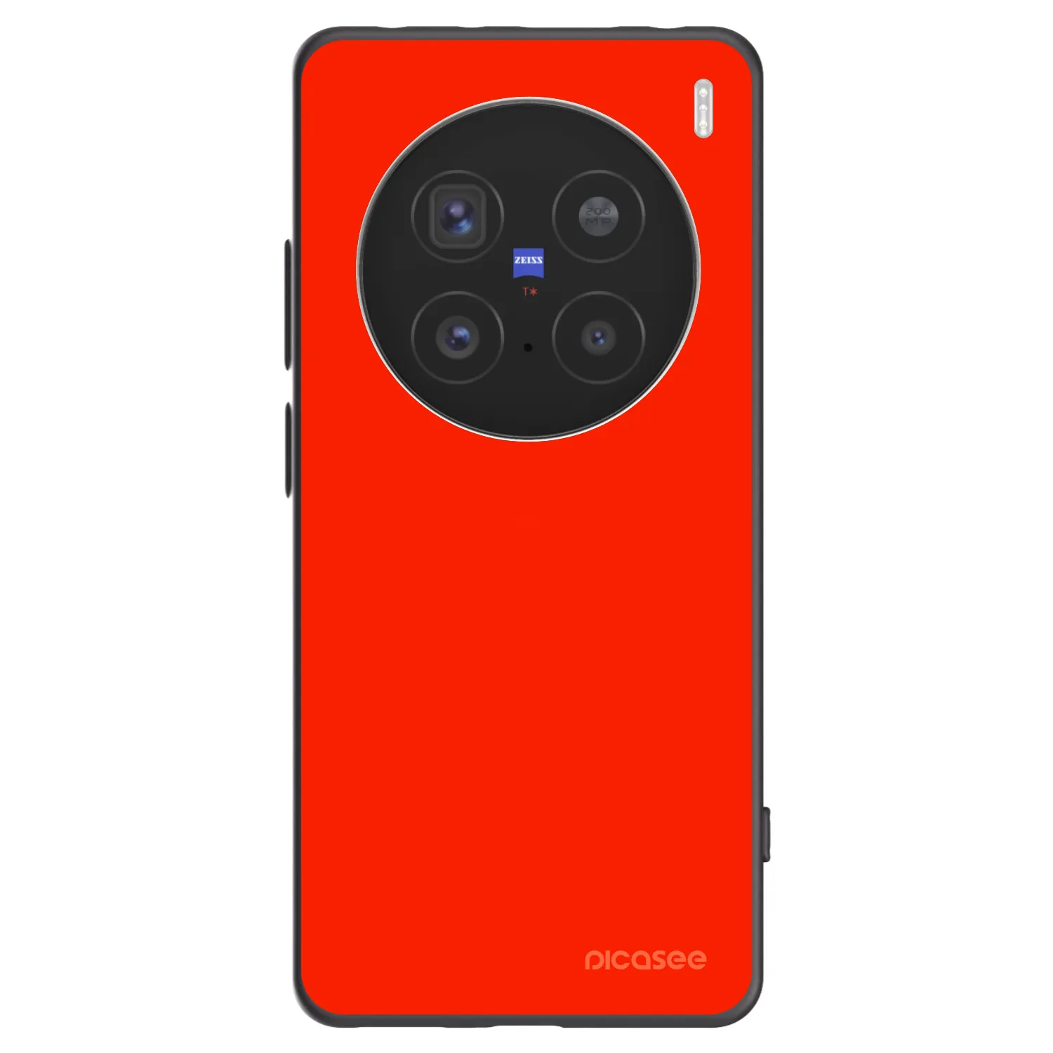 Picasee husă neagră din silicon pentru Vivo X200 Pro - Maranello Red