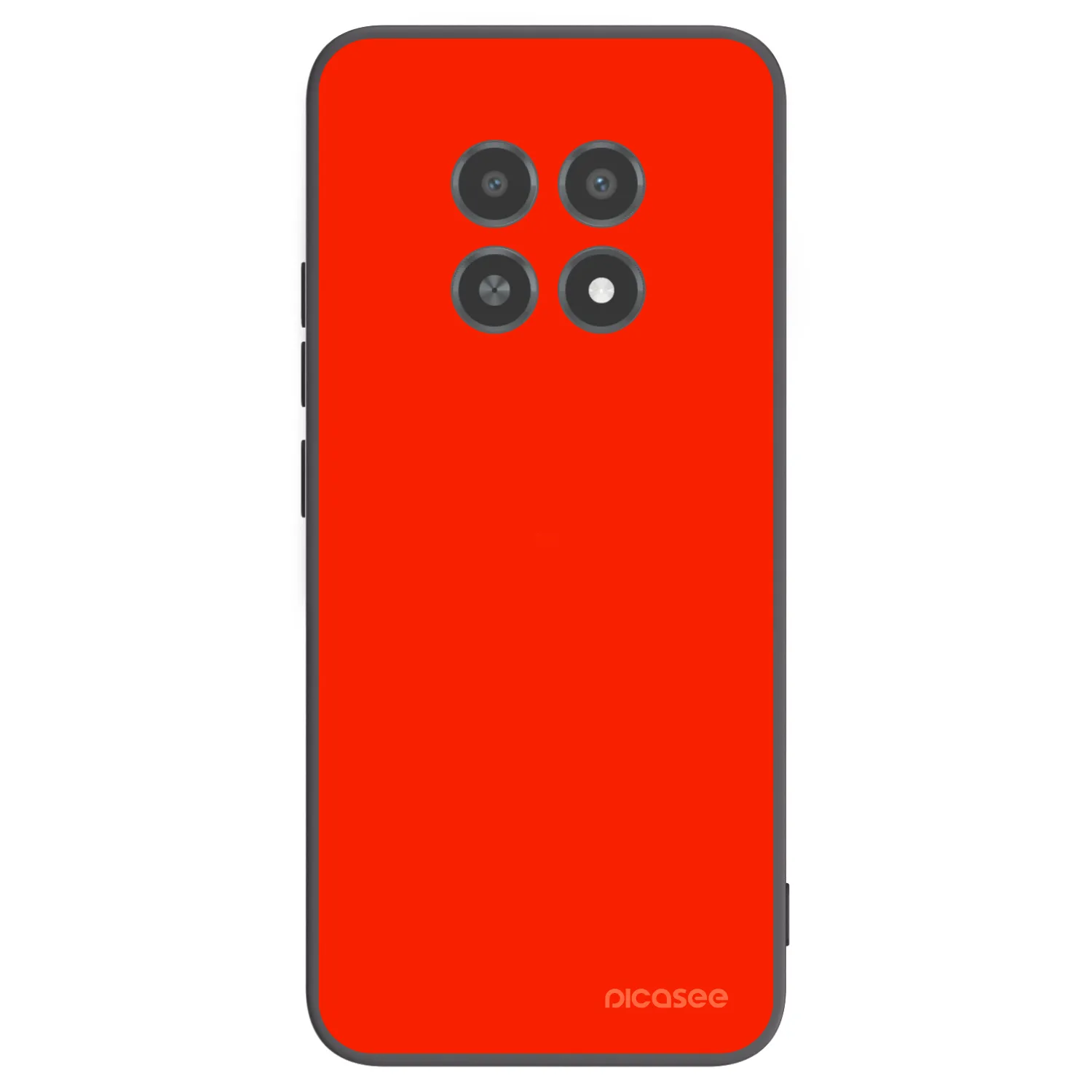 Picasee husă neagră din silicon pentru Realme 12X - Maranello Red