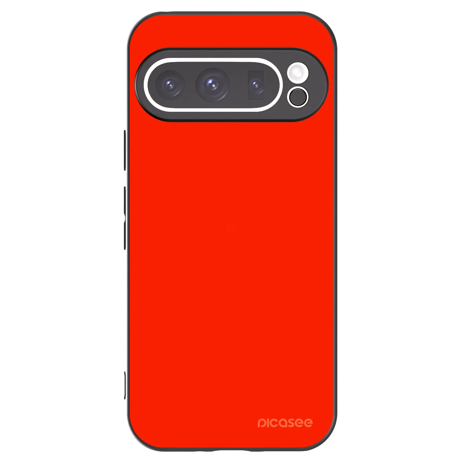 Picasee husă neagră din silicon pentru Google Pixel 9 Pro XL - Maranello Red