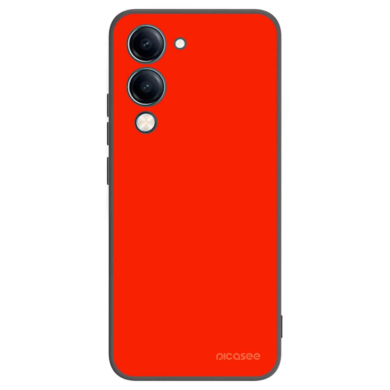 Picasee husă neagră din silicon pentru Vivo Y29s 5G - Maranello Red