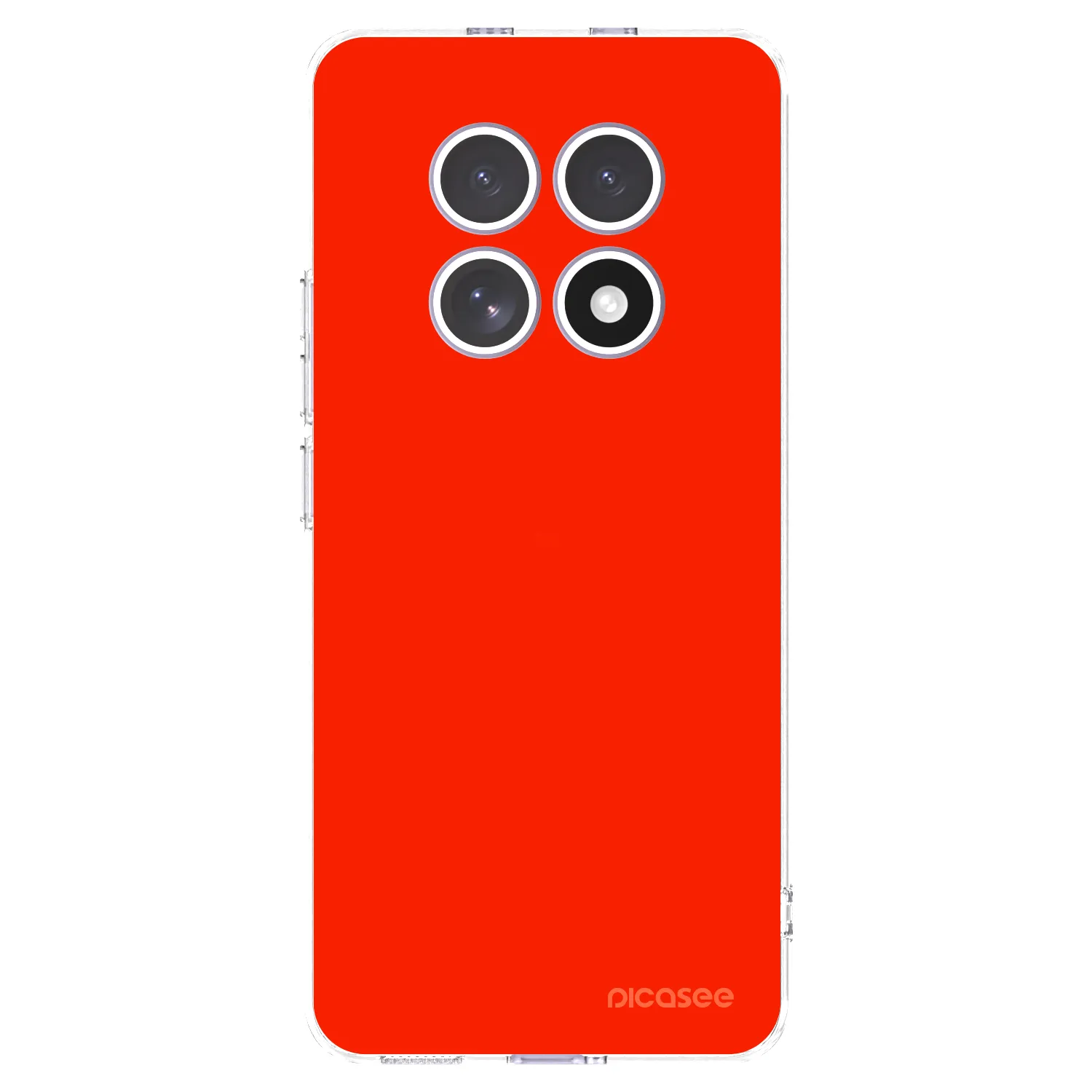 Picasee husă transparentă din silicon pentru Xiaomi Redmi Note 15 - Maranello Red
