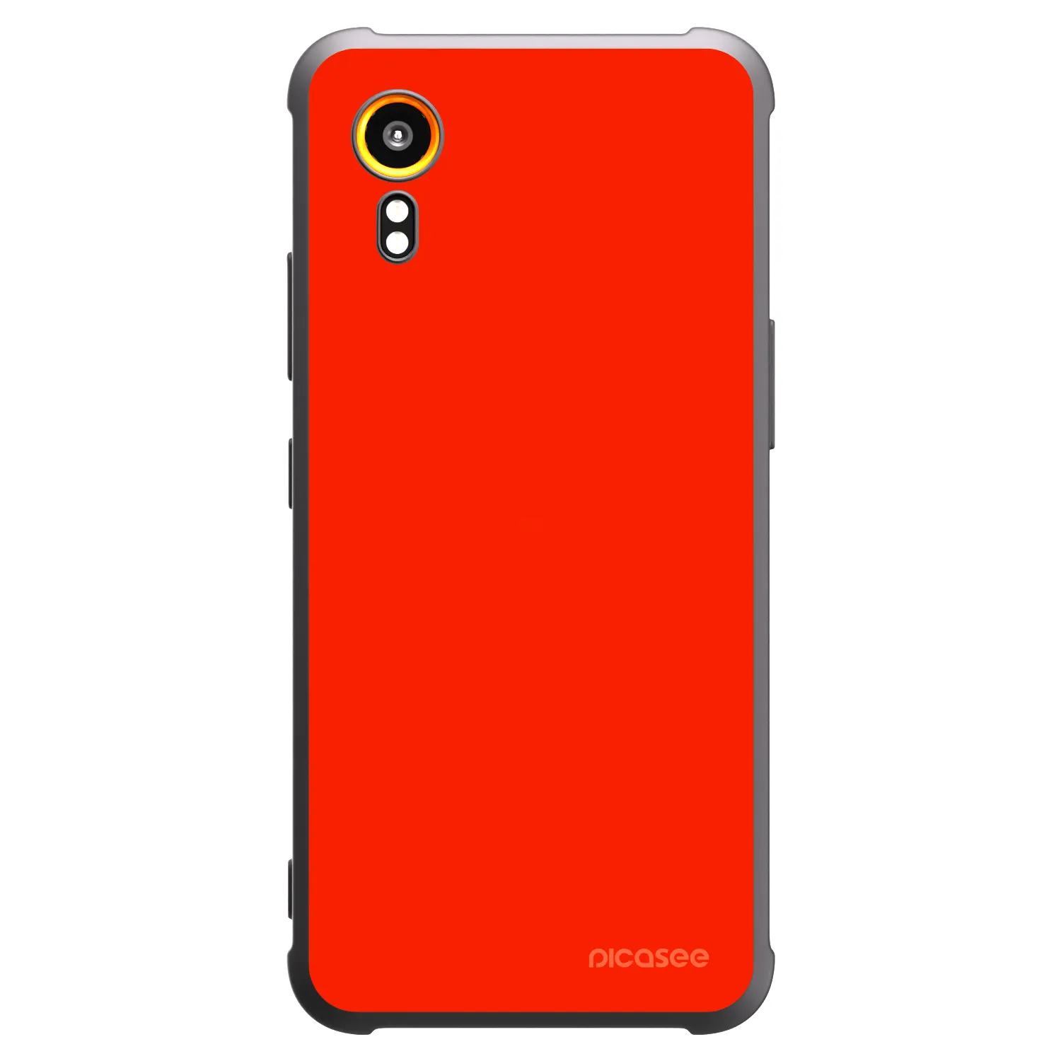 Picasee husă neagră din silicon pentru Samsung Galaxy Xcover 7 - Maranello Red