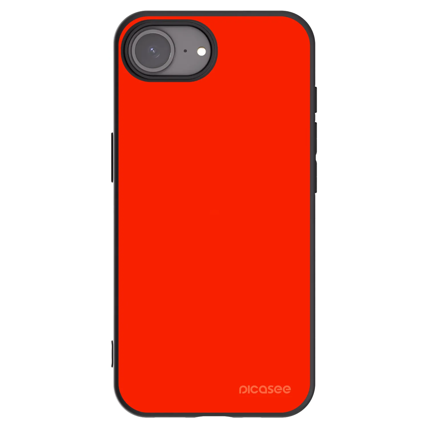 Picasee husă neagră din silicon pentru Apple iPhone 17e - Maranello Red
