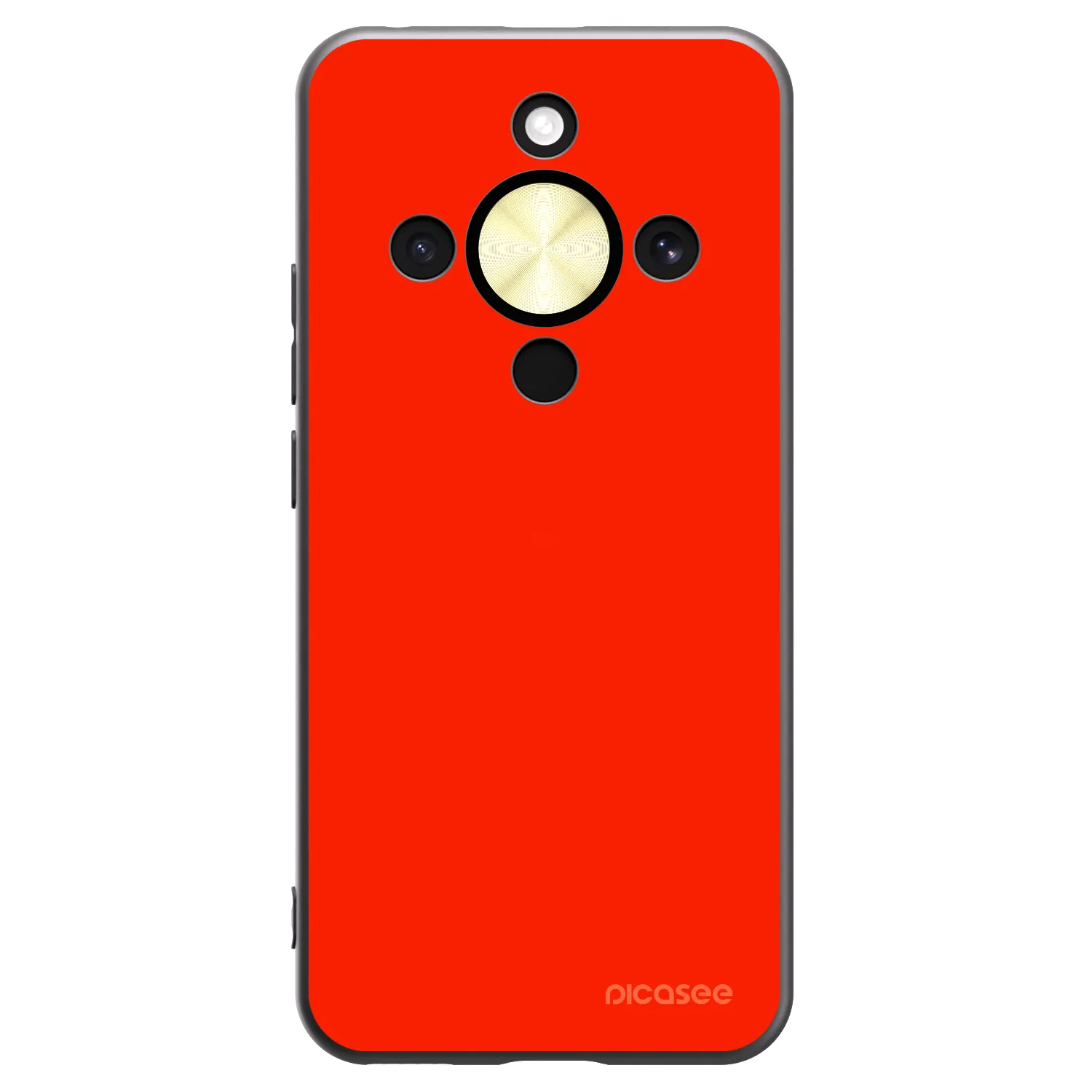 Picasee husă neagră din silicon pentru Honor Magic8 Lite 5G - Maranello Red