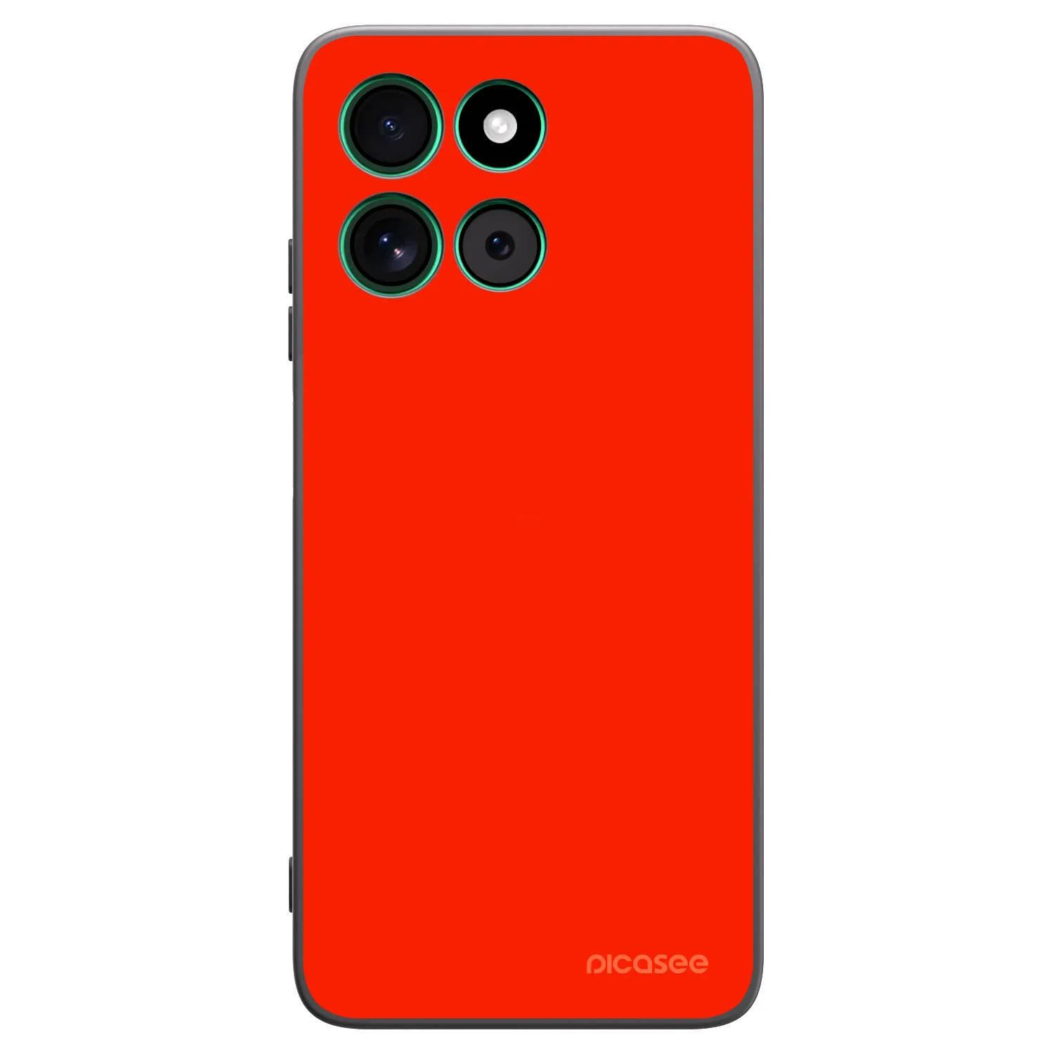 Picasee husă neagră din silicon pentru Motorola Moto G57 Power - Maranello Red