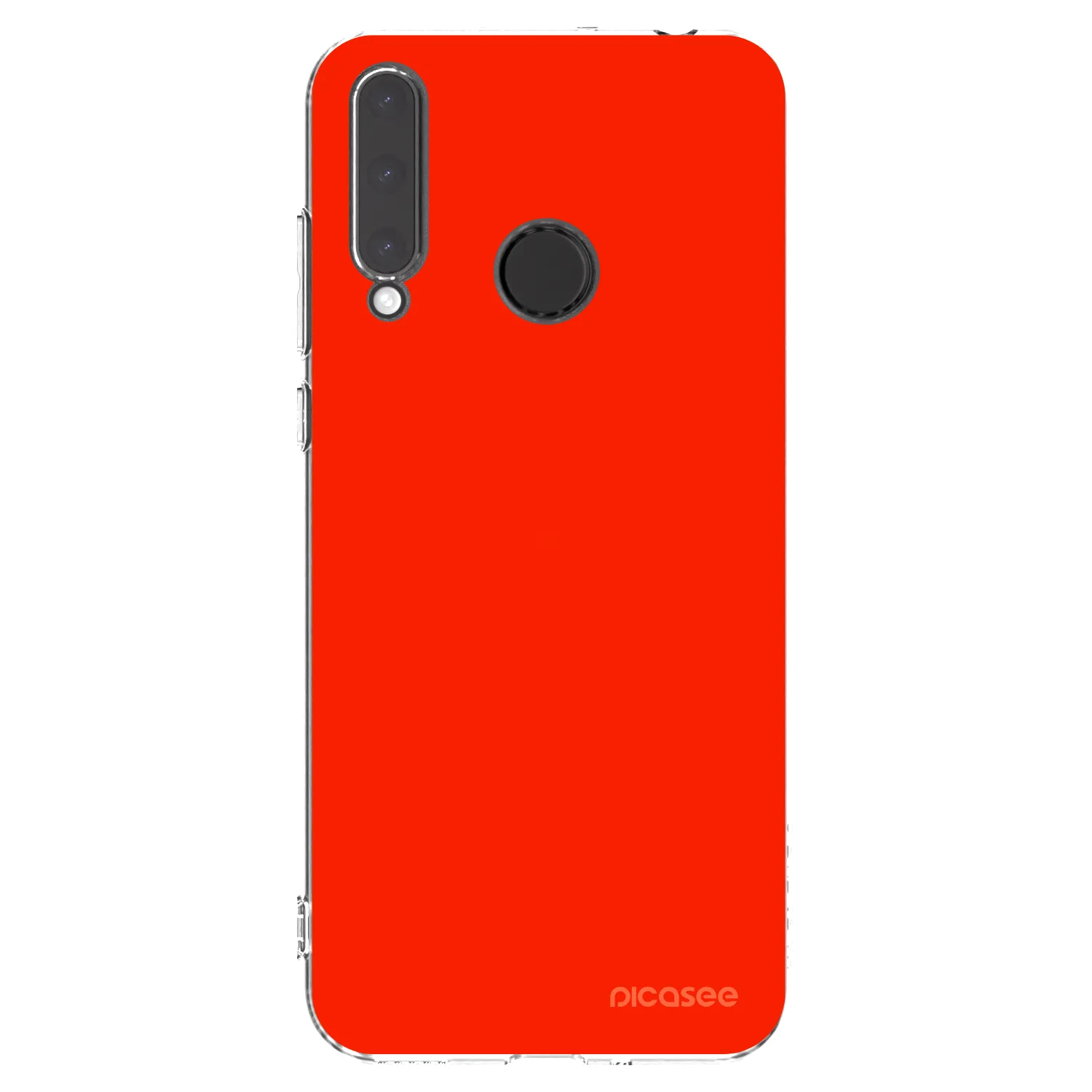Picasee husă transparentă din silicon pentru Honor 20 Lite - Maranello Red