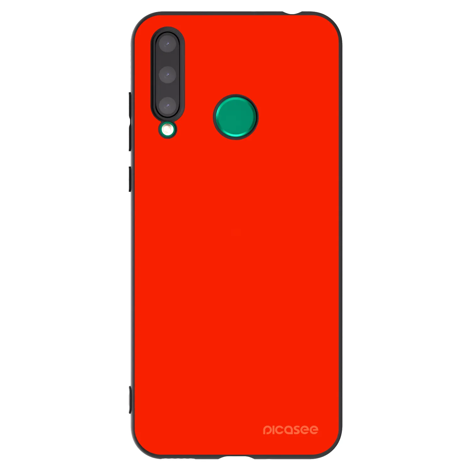 Picasee husă neagră din silicon pentru Honor 20 Lite - Maranello Red