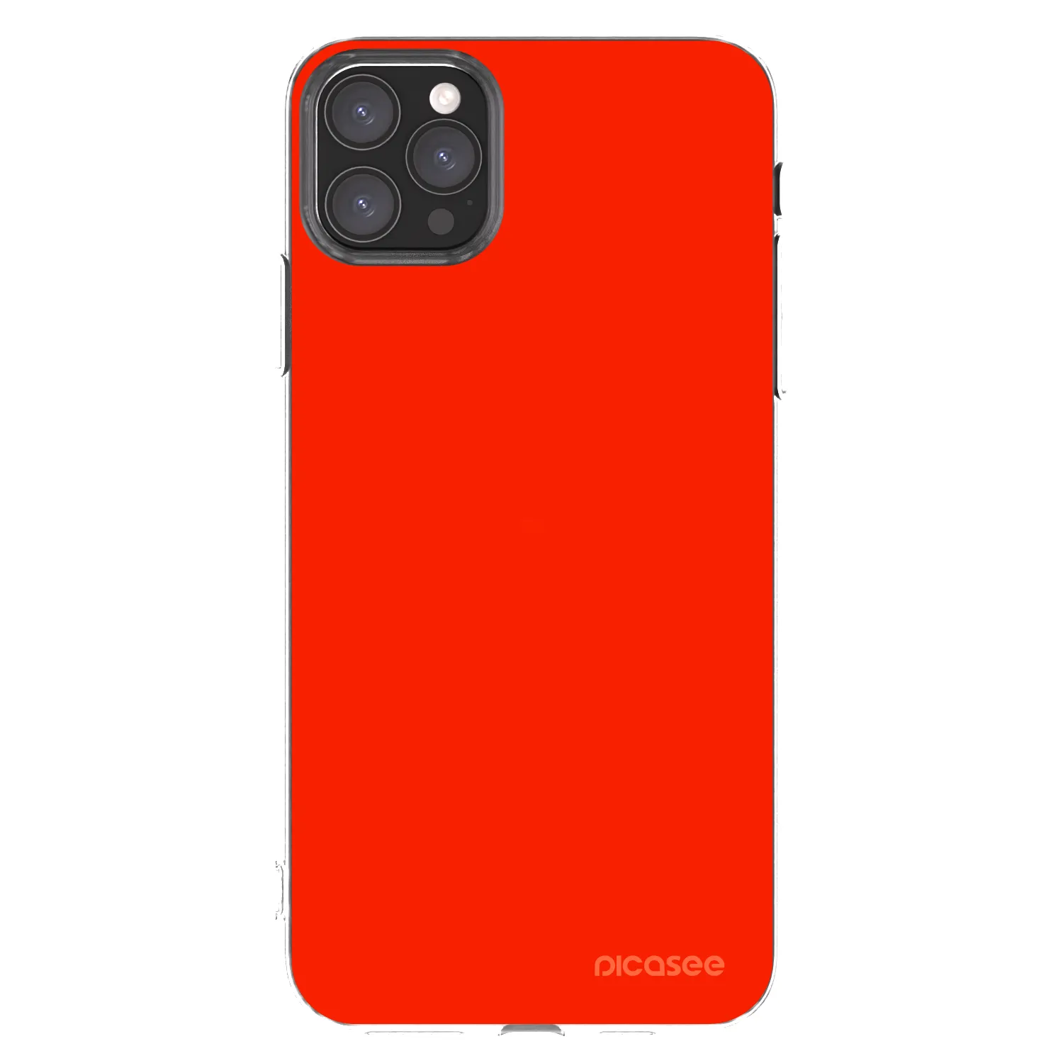 Picasee husă transparentă din silicon pentru Apple iPhone 11 Pro Max - Maranello Red