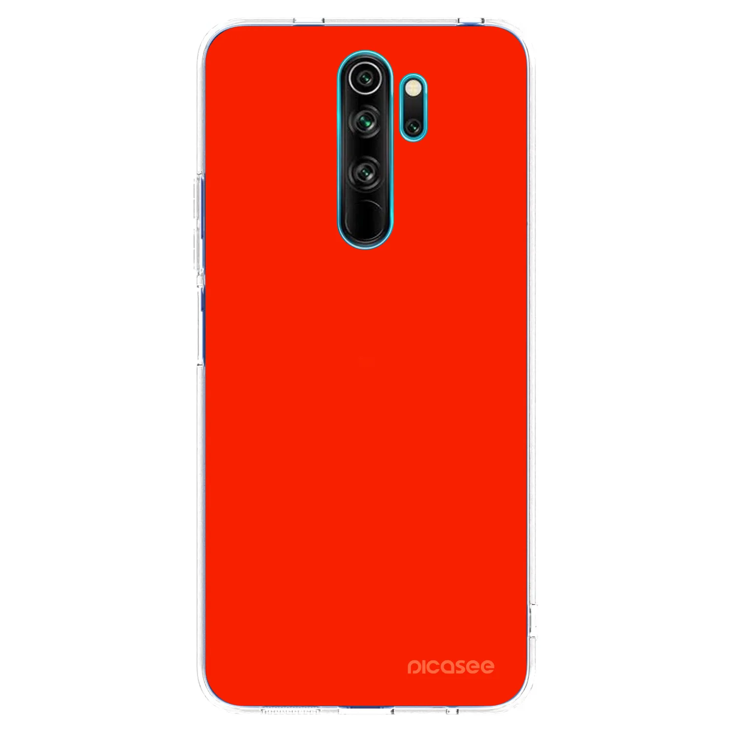 Picasee husă transparentă din silicon pentru Xiaomi Redmi Note 8 Pro - Maranello Red