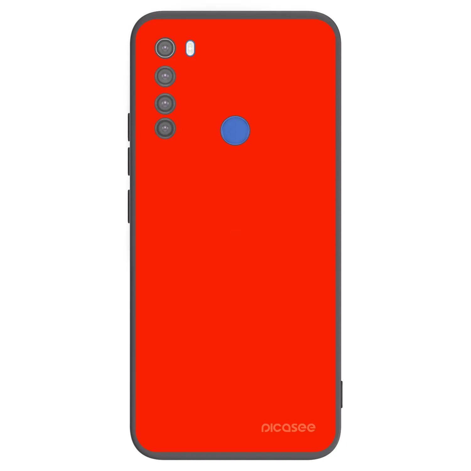 Picasee husă neagră din silicon pentru Xiaomi Redmi Note 8T - Maranello Red