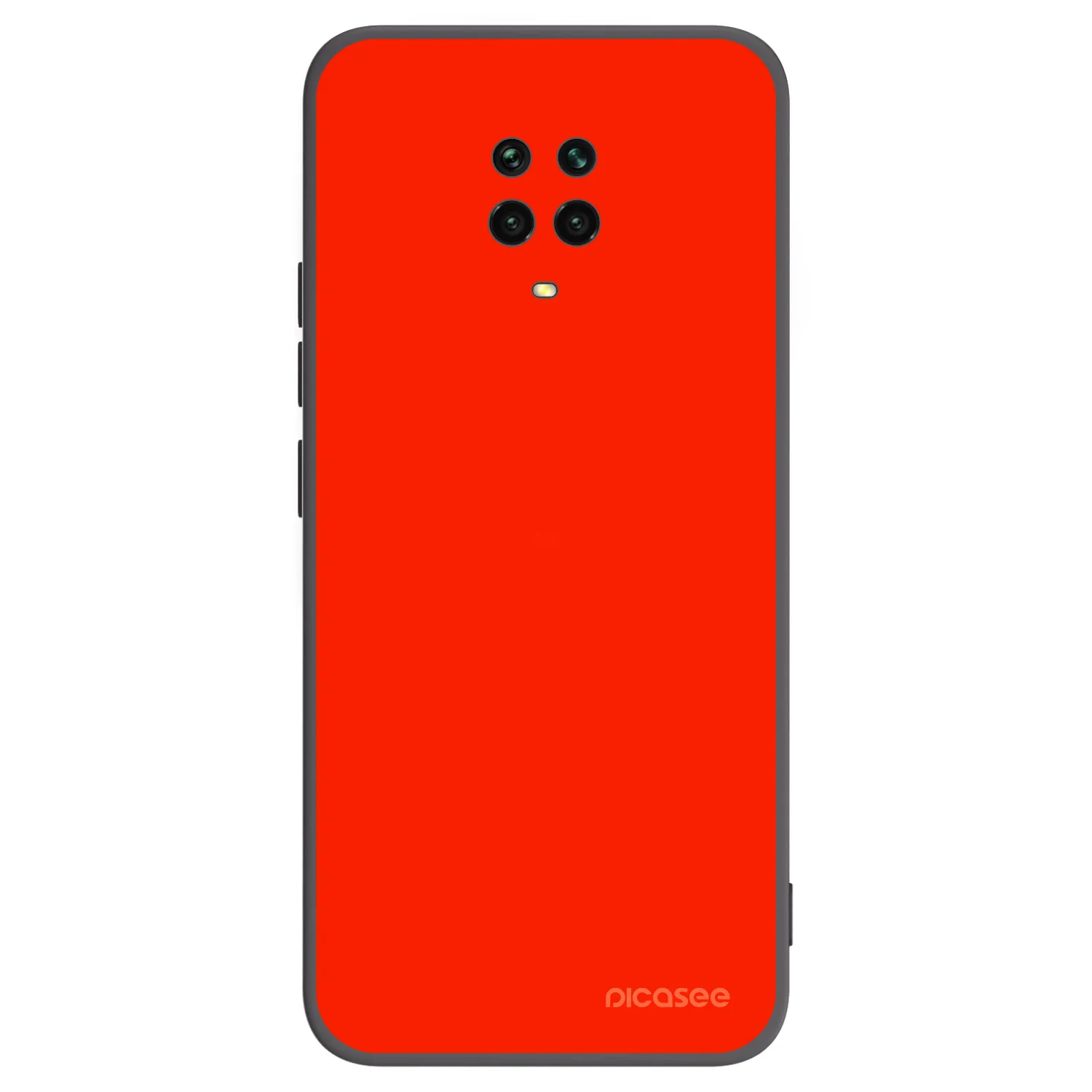 Picasee husă neagră din silicon pentru Xiaomi Redmi Note 9 Pro - Maranello Red