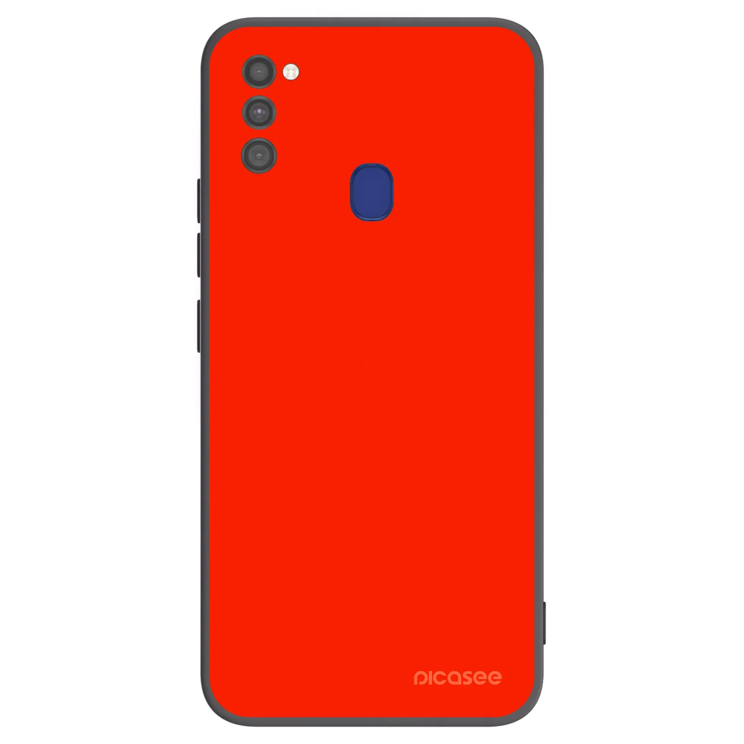 Picasee husă neagră din silicon pentru Samsung Galaxy M21 M215F - Maranello Red