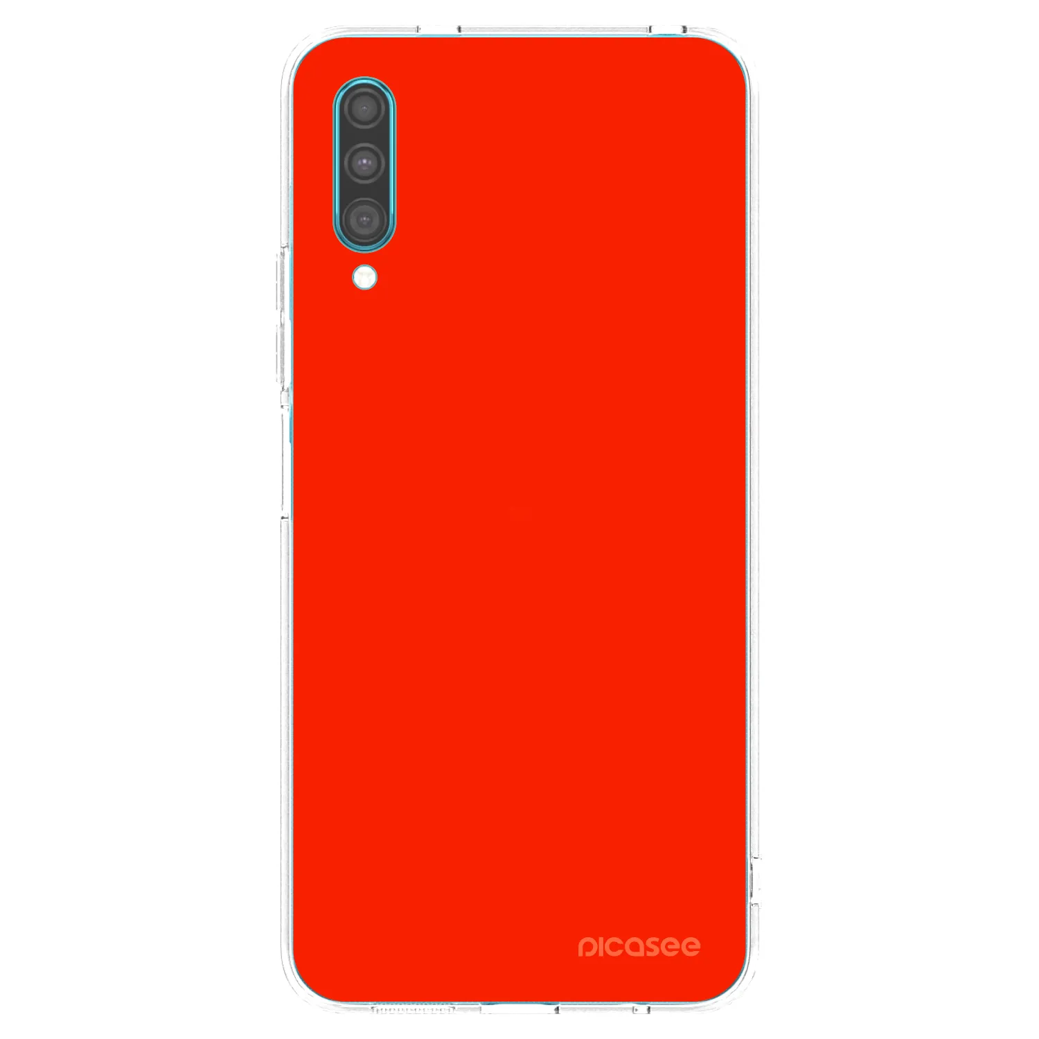 Picasee husă transparentă din silicon pentru Samsung Galaxy A30s A307F - Maranello Red
