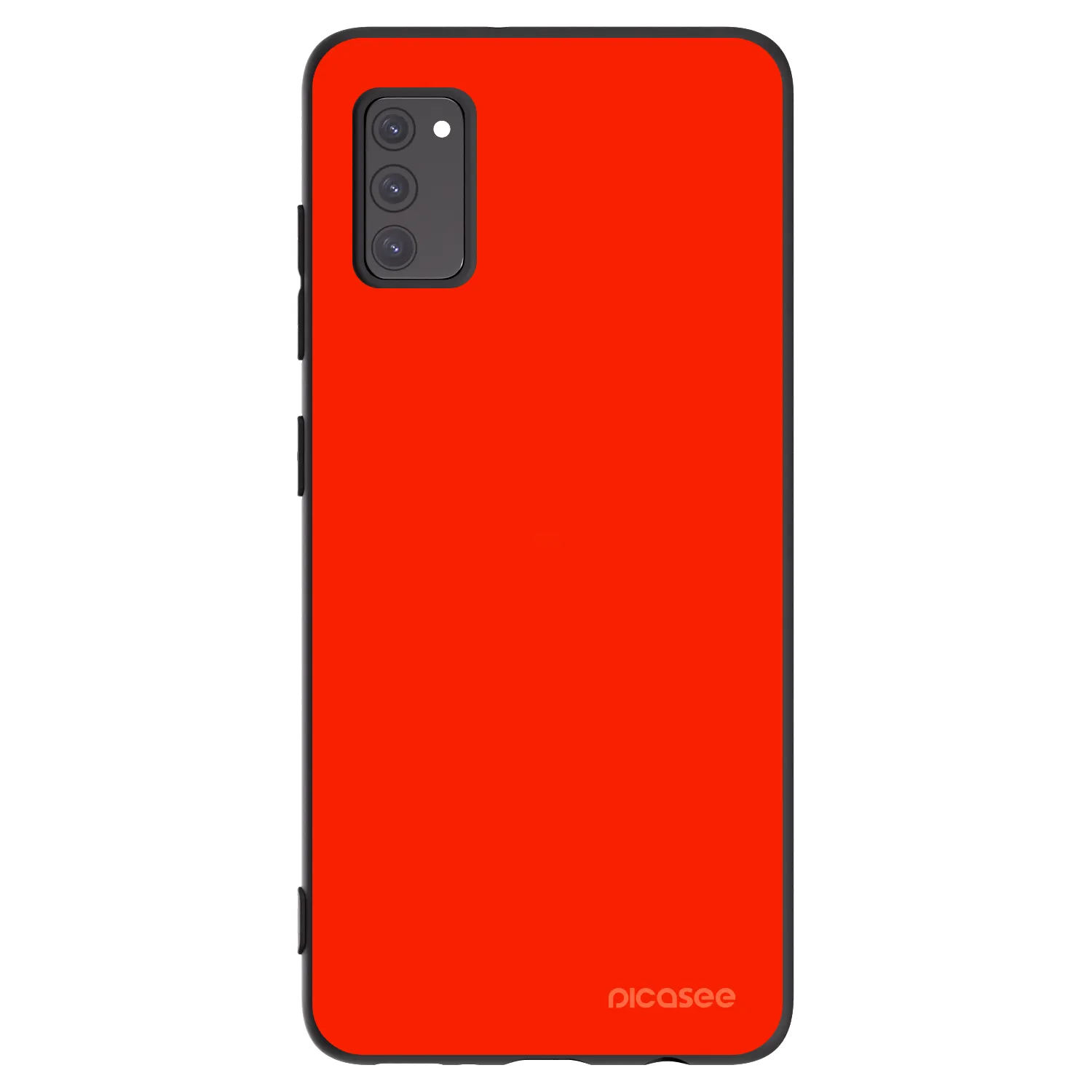 Picasee husă neagră din silicon pentru Samsung Galaxy A41 A415F - Maranello Red