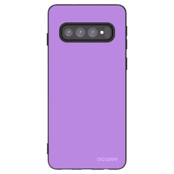 Picasee husă neagră din silicon pentru Samsung Galaxy S10 G973 - Mystic Melody