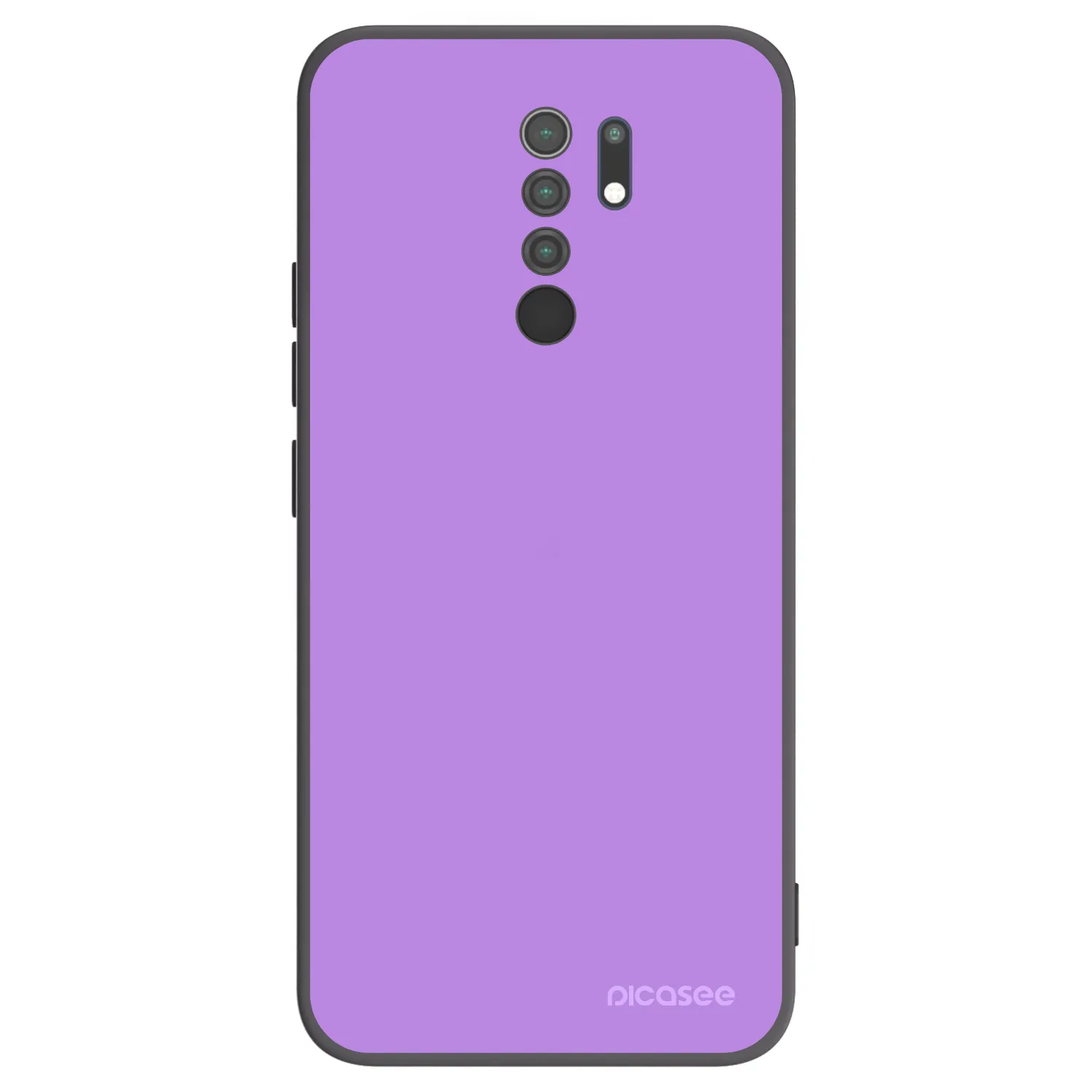 Picasee husă neagră din silicon pentru Xiaomi Redmi 9 - Mystic Melody